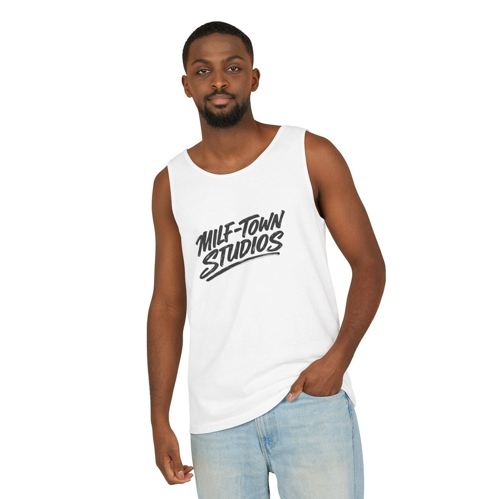 MILF-TOWN STUDIOS Creator Tank Top – Audio Podcast Creative Content Apparel