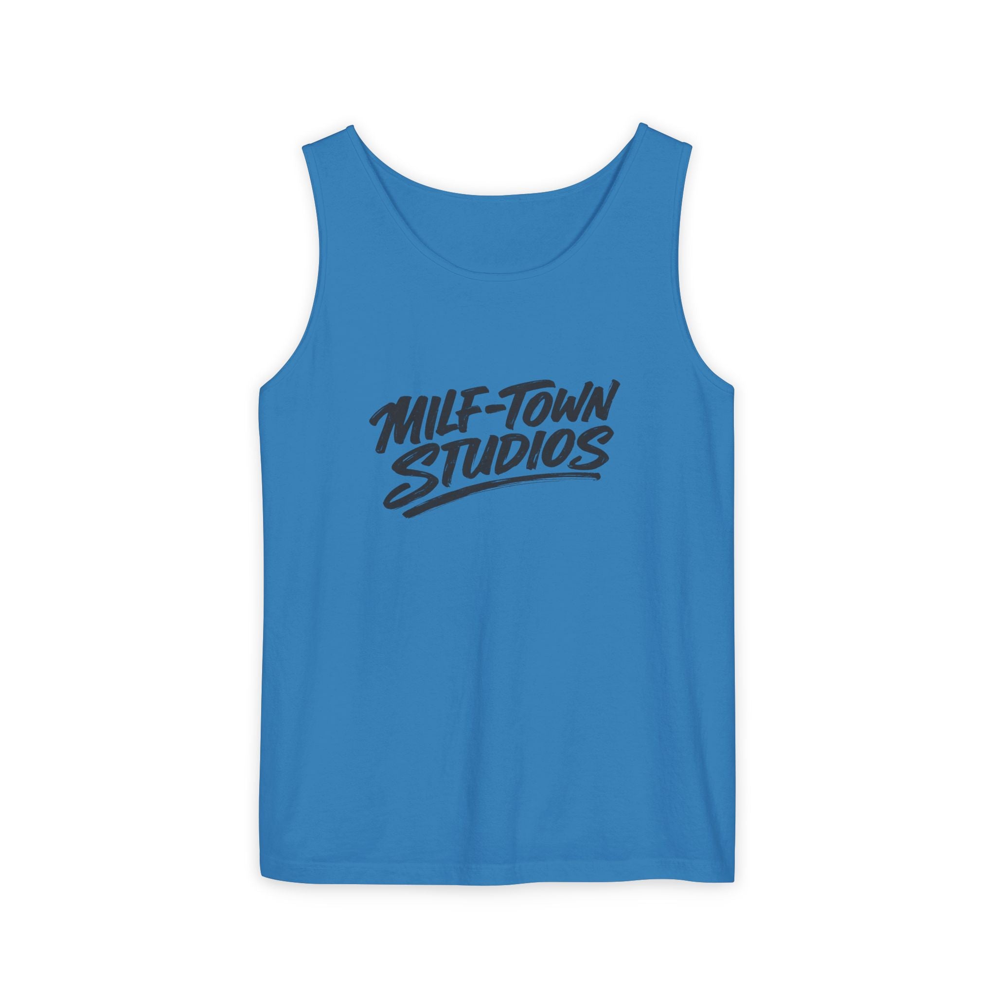 MILF-TOWN STUDIOS Creator Tank Top – Audio Podcast Creative Content Apparel