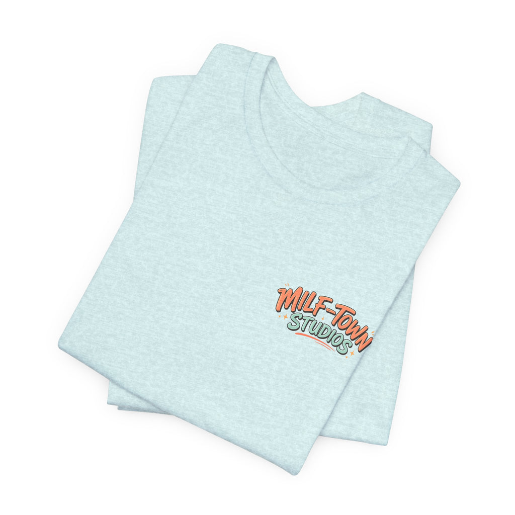 MILF-TOWN STUDIOS Retro Creator Tee – Podcast, Music & Content Creator Graphic Shirt