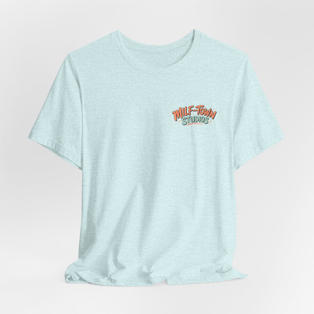 MILF-TOWN STUDIOS Retro Creator Tee – Podcast, Music & Content Creator Graphic Shirt