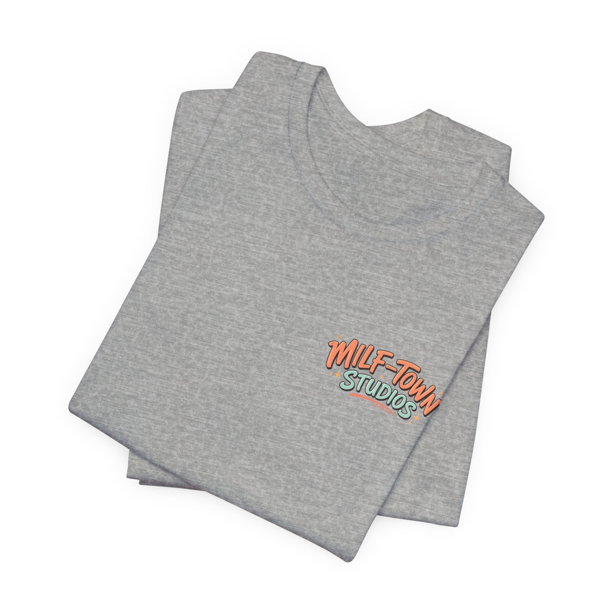 MILF-TOWN STUDIOS Retro Creator Tee – Podcast, Music & Content Creator Graphic Shirt