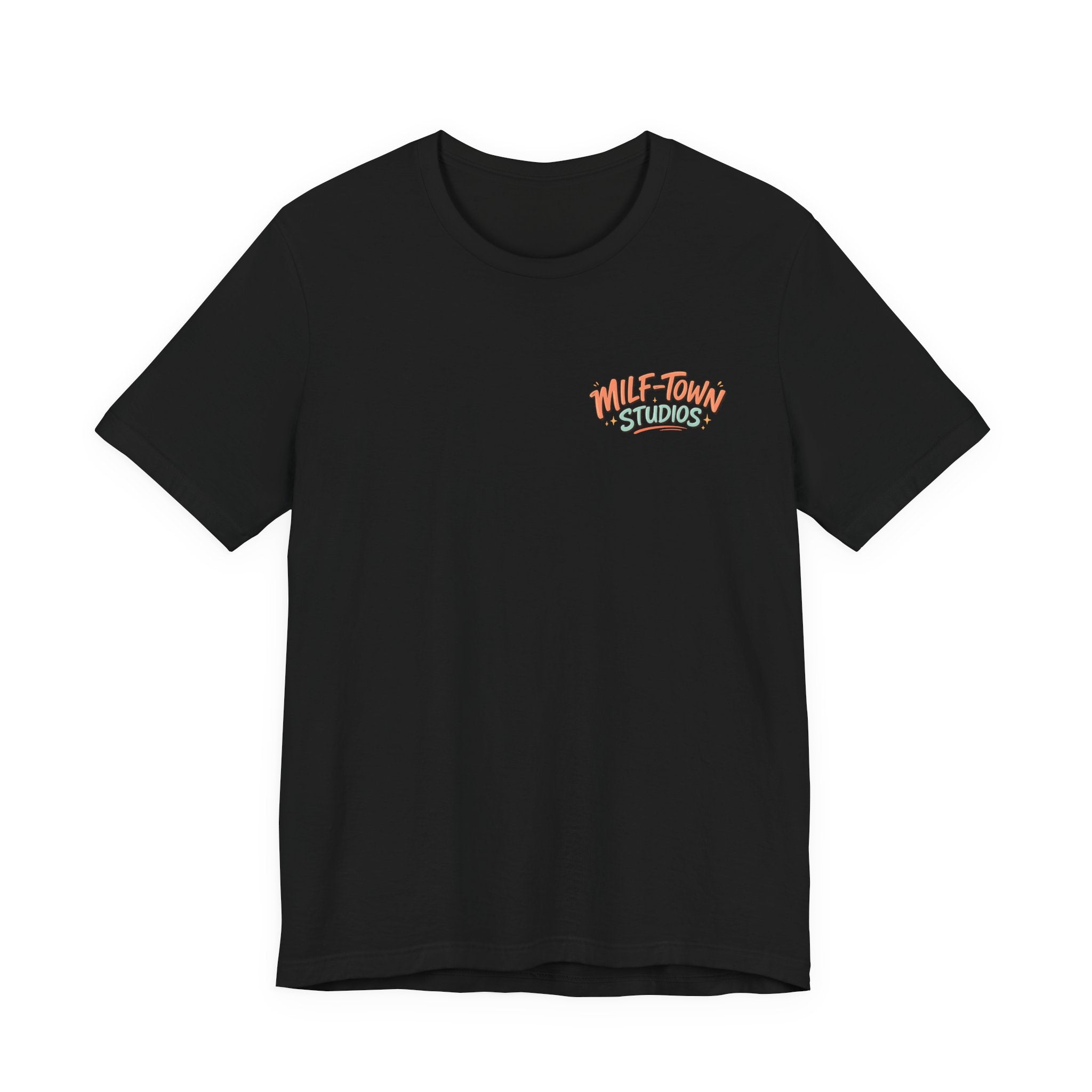 MILF-TOWN STUDIOS Retro Creator Tee – Podcast, Music & Content Creator Graphic Shirt
