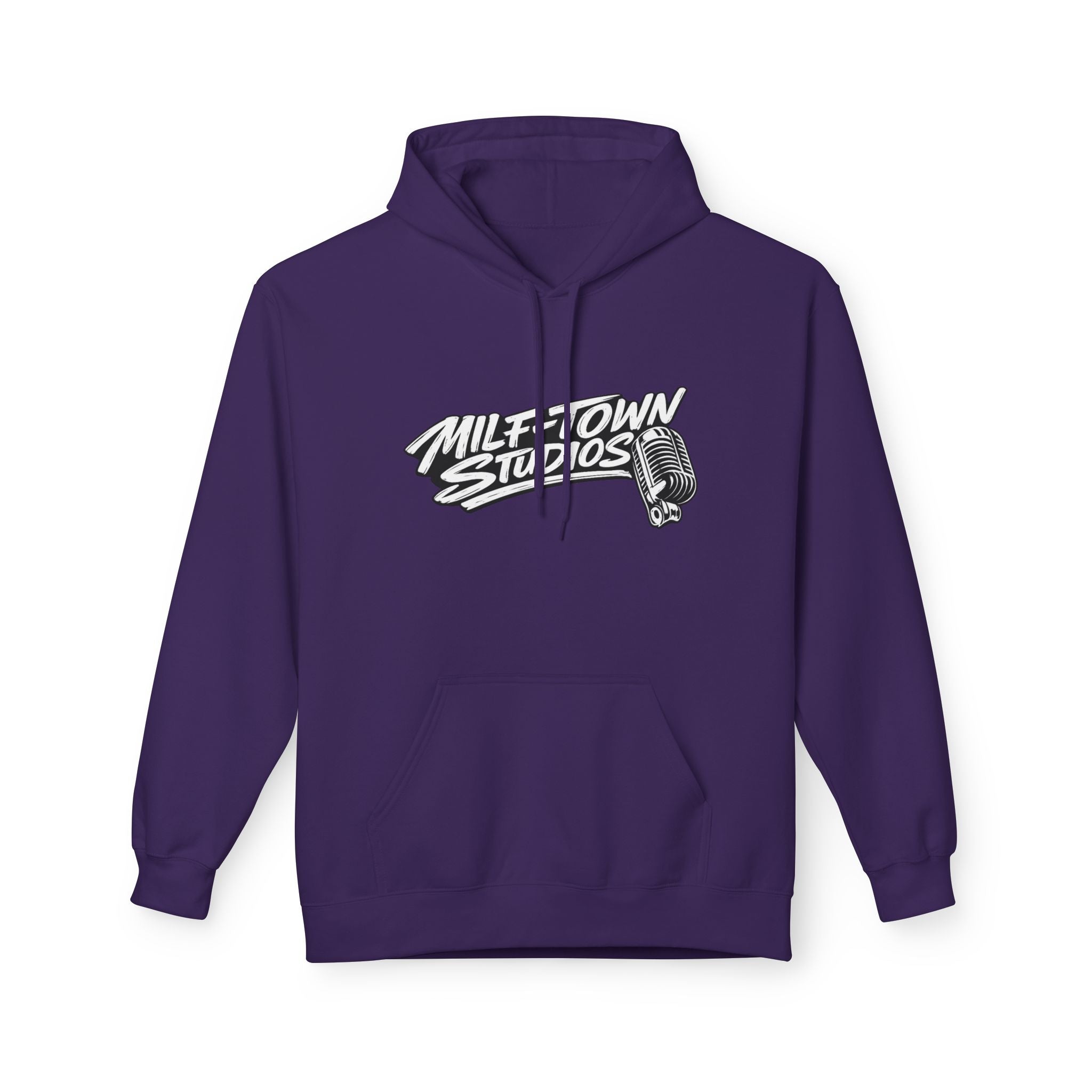 MILF-TOWN STUDIOS Vintage Mic Hoodie – Creator Streetwear Pullover