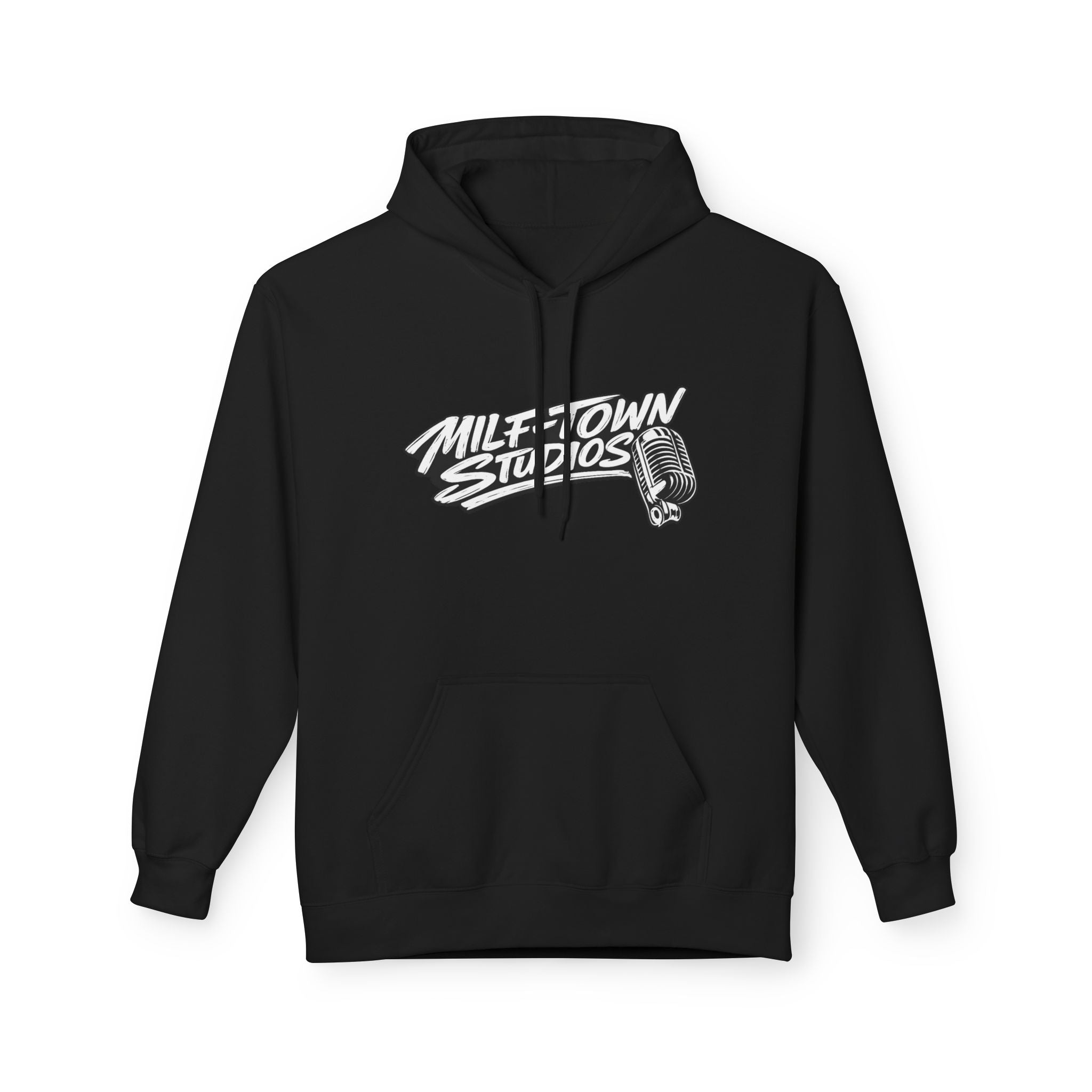 MILF-TOWN STUDIOS Vintage Mic Hoodie – Creator Streetwear Pullover