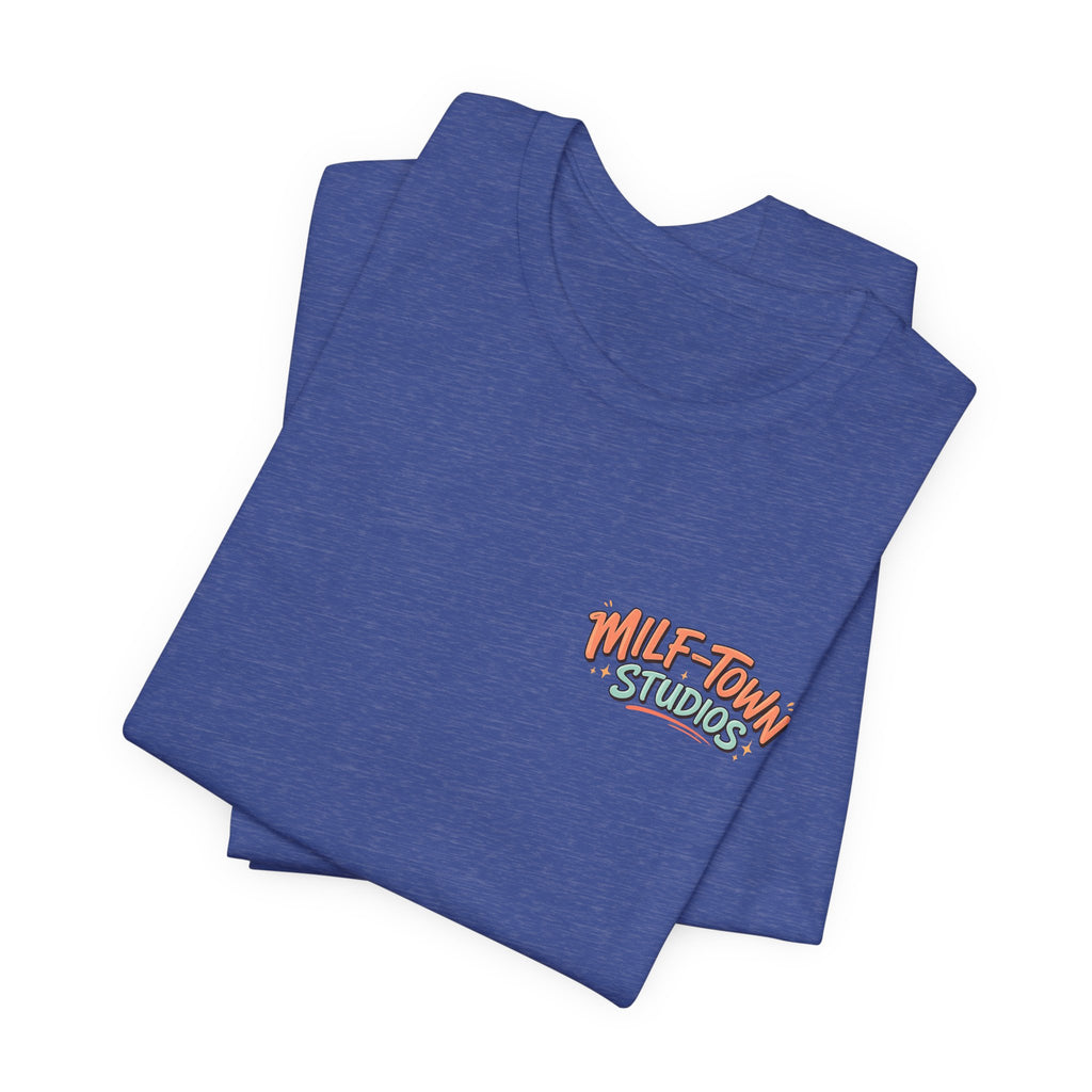 MILF-TOWN STUDIOS Retro Creator Tee – Podcast, Music & Content Creator Graphic Shirt