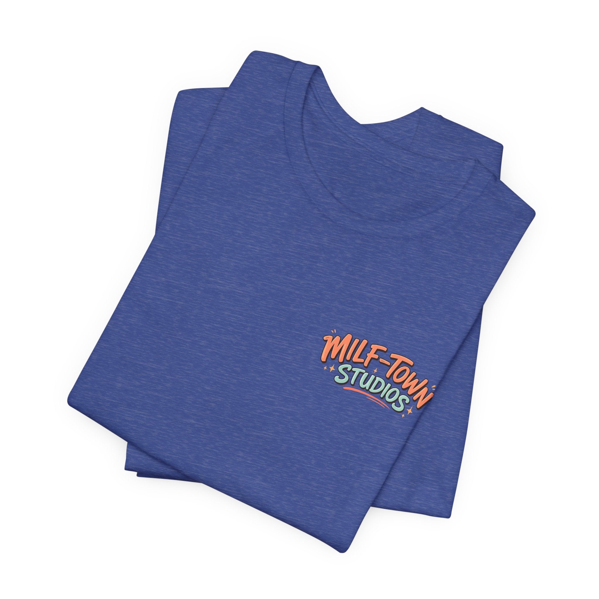 MILF-TOWN STUDIOS Retro Creator Tee – Podcast, Music & Content Creator Graphic Shirt