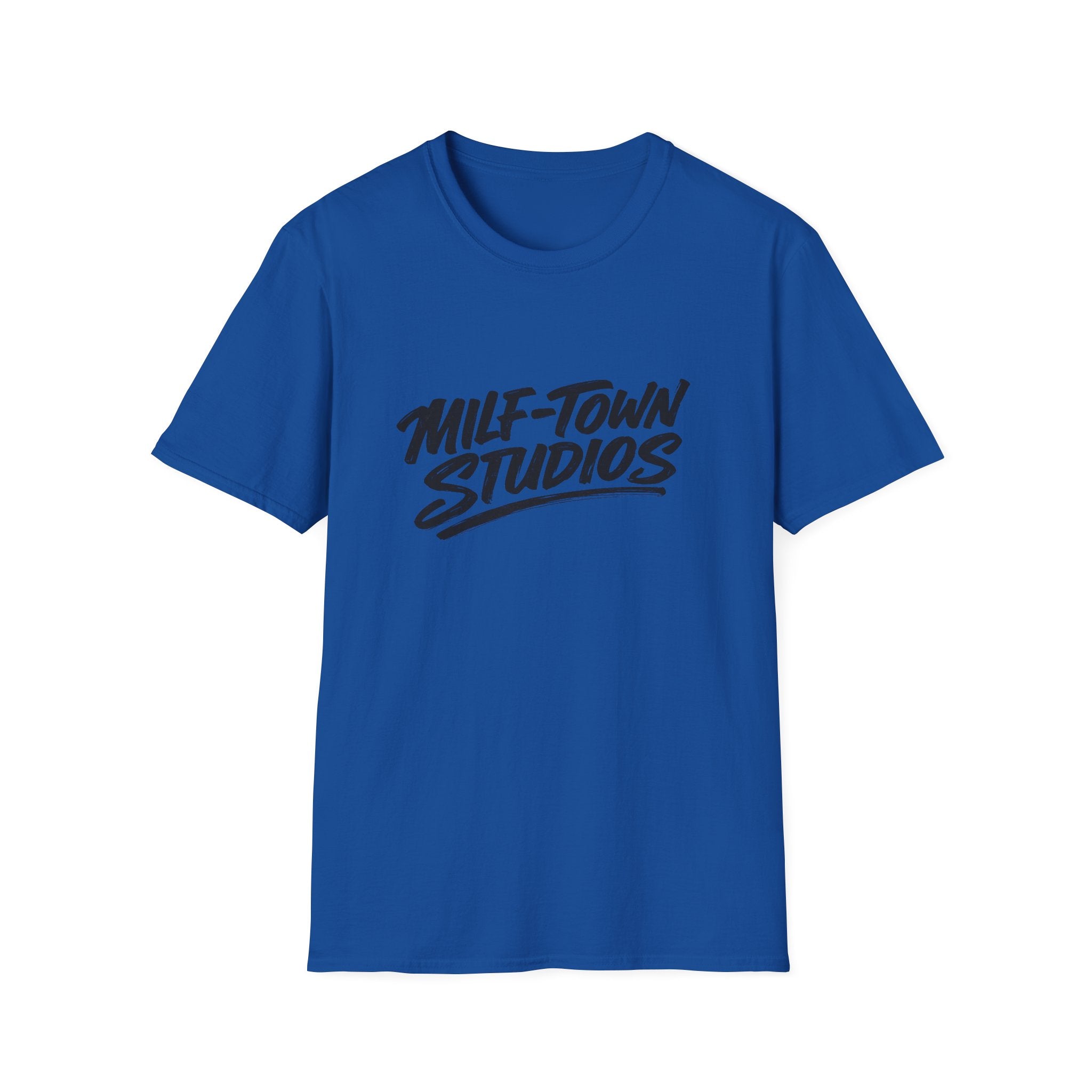 MILF-TOWN STUDIOS Minimalist Logo Tee – Creator Streetwear Graphic Shirt