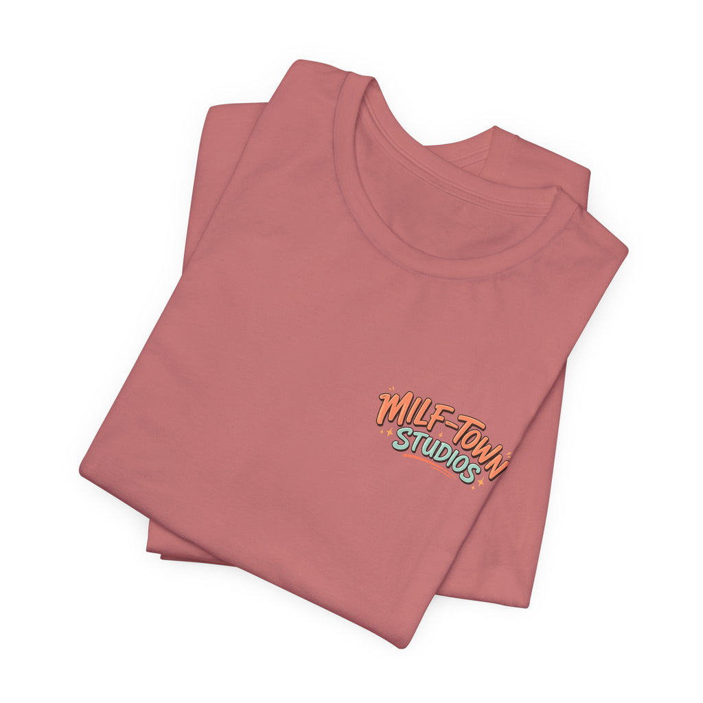 MILF-TOWN STUDIOS Retro Creator Tee – Podcast, Music & Content Creator Graphic Shirt