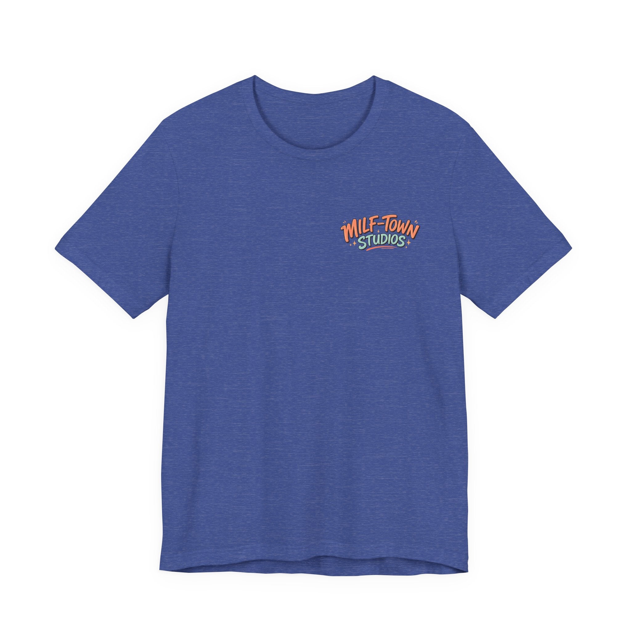 MILF-TOWN STUDIOS Retro Creator Tee – Podcast, Music & Content Creator Graphic Shirt