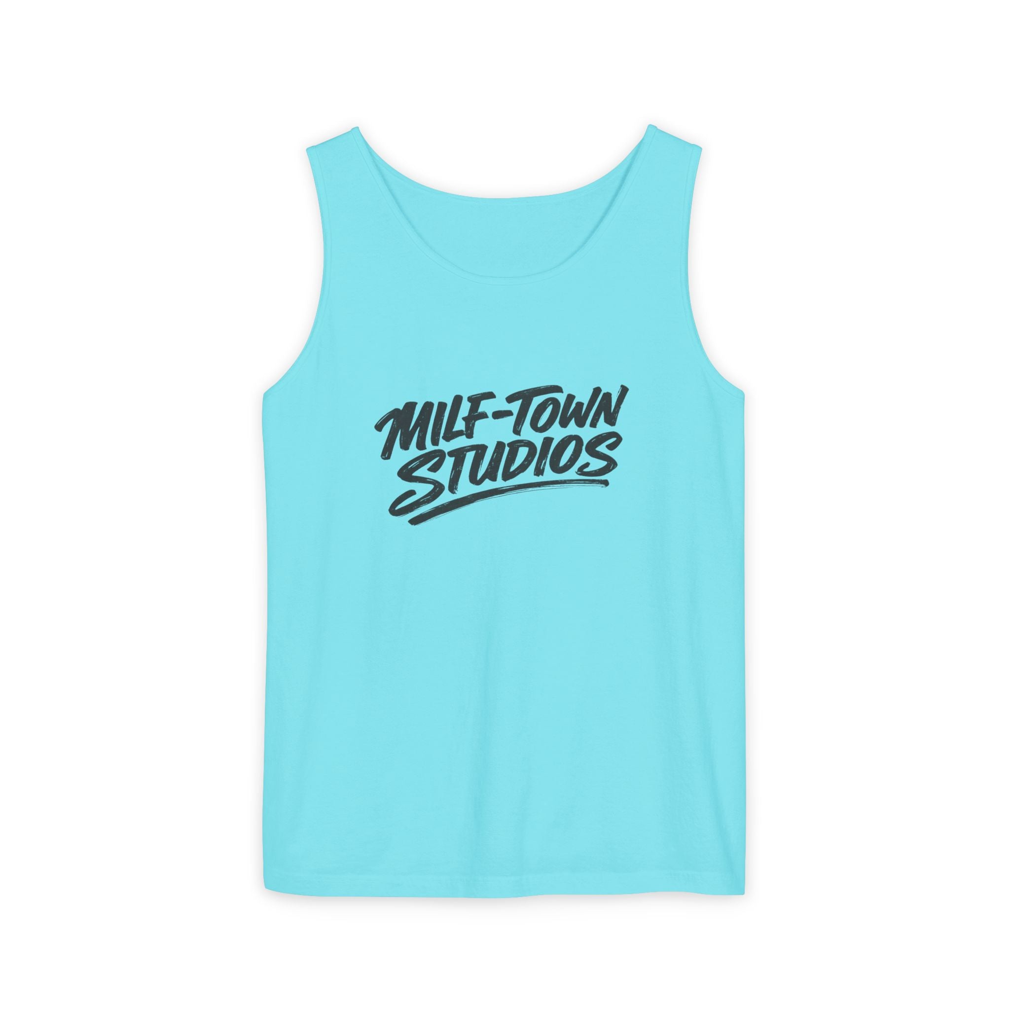 MILF-TOWN STUDIOS Creator Tank Top – Audio Podcast Creative Content Apparel