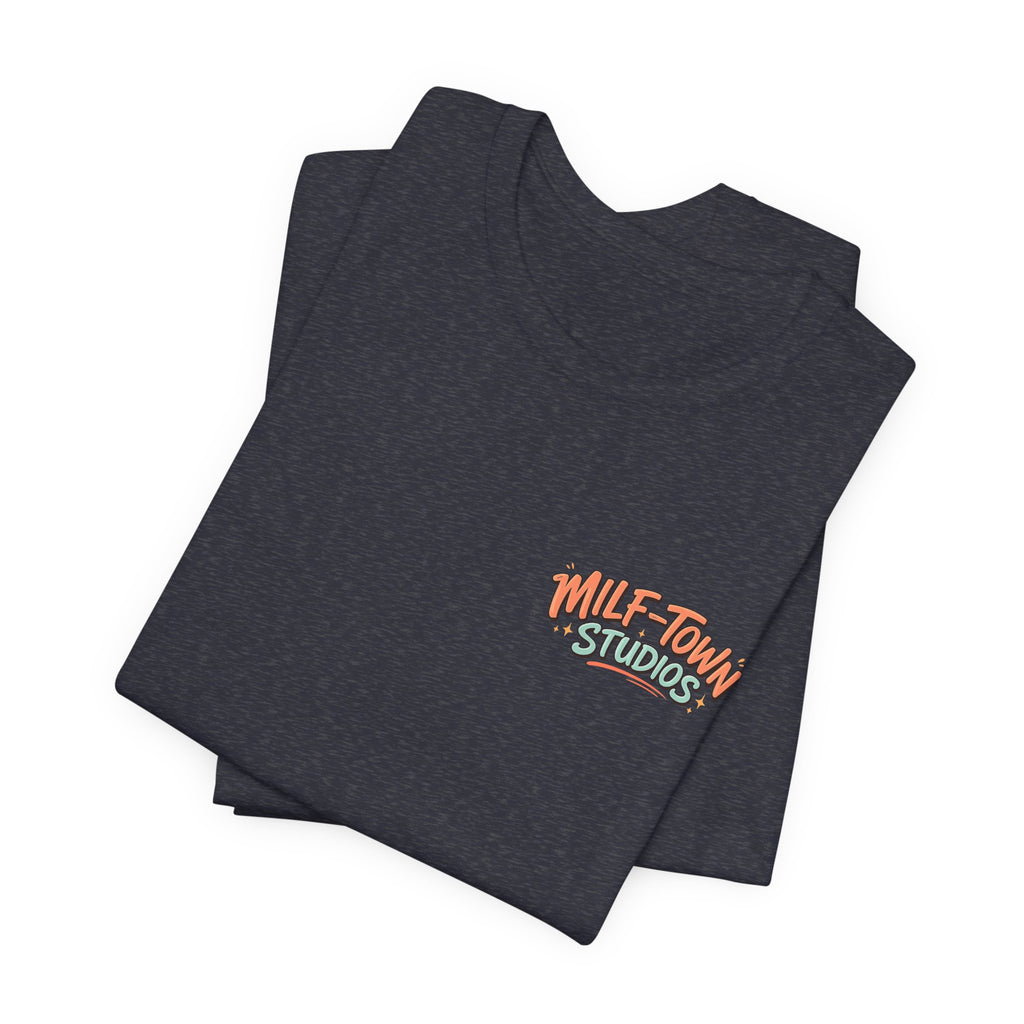 MILF-TOWN STUDIOS Retro Creator Tee – Podcast, Music & Content Creator Graphic Shirt