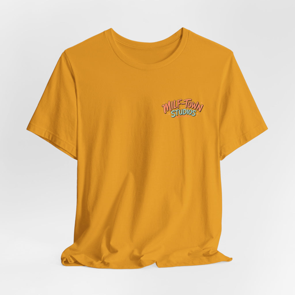 MILF-TOWN STUDIOS Retro Creator Tee – Podcast, Music & Content Creator Graphic Shirt