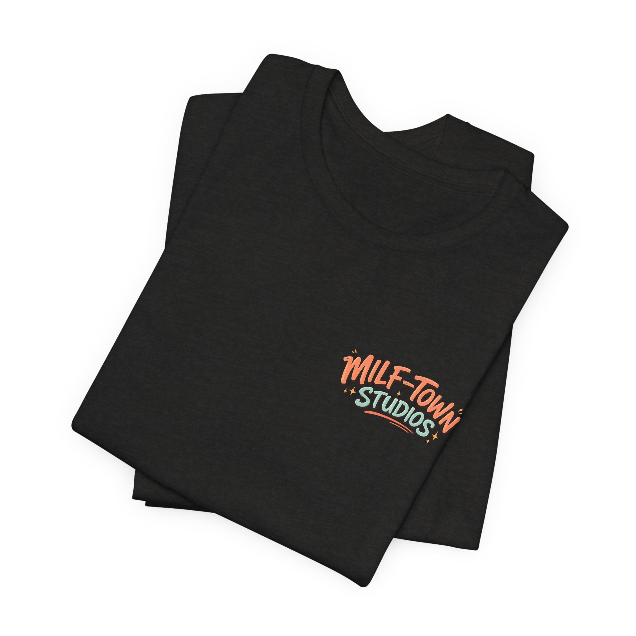 MILF-TOWN STUDIOS Retro Creator Tee – Podcast, Music & Content Creator Graphic Shirt