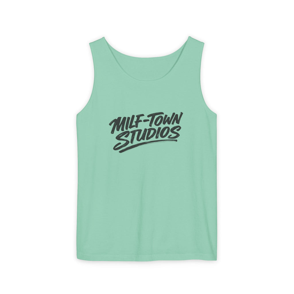 MILF-TOWN STUDIOS Creator Tank Top – Audio Podcast Creative Content Apparel