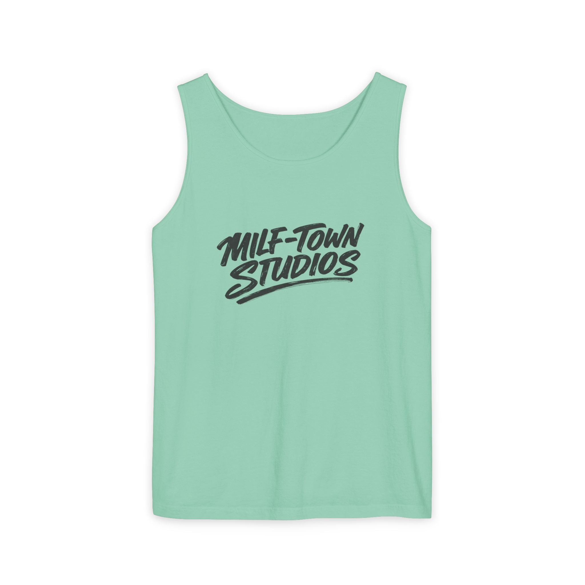 MILF-TOWN STUDIOS Creator Tank Top – Audio Podcast Creative Content Apparel