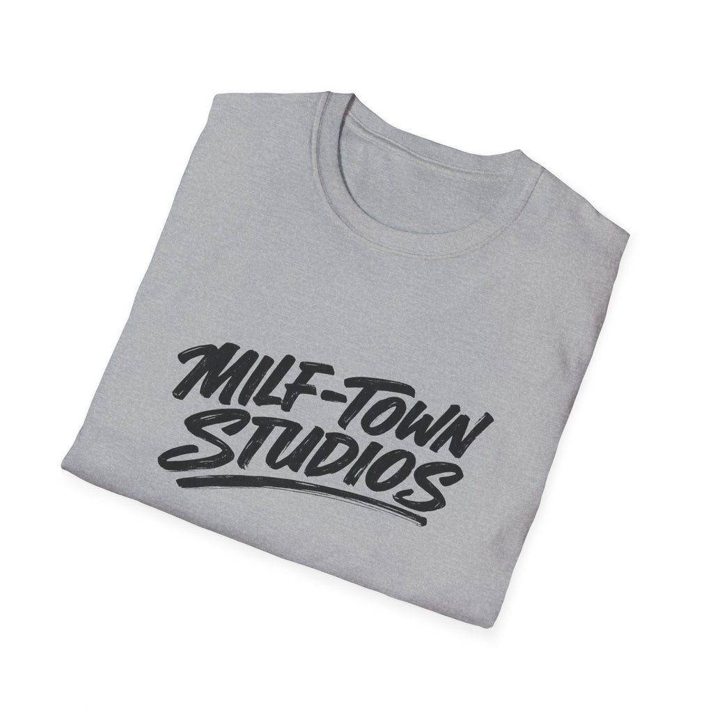 MILF-TOWN STUDIOS Minimalist Logo Tee – Creator Streetwear Graphic Shirt