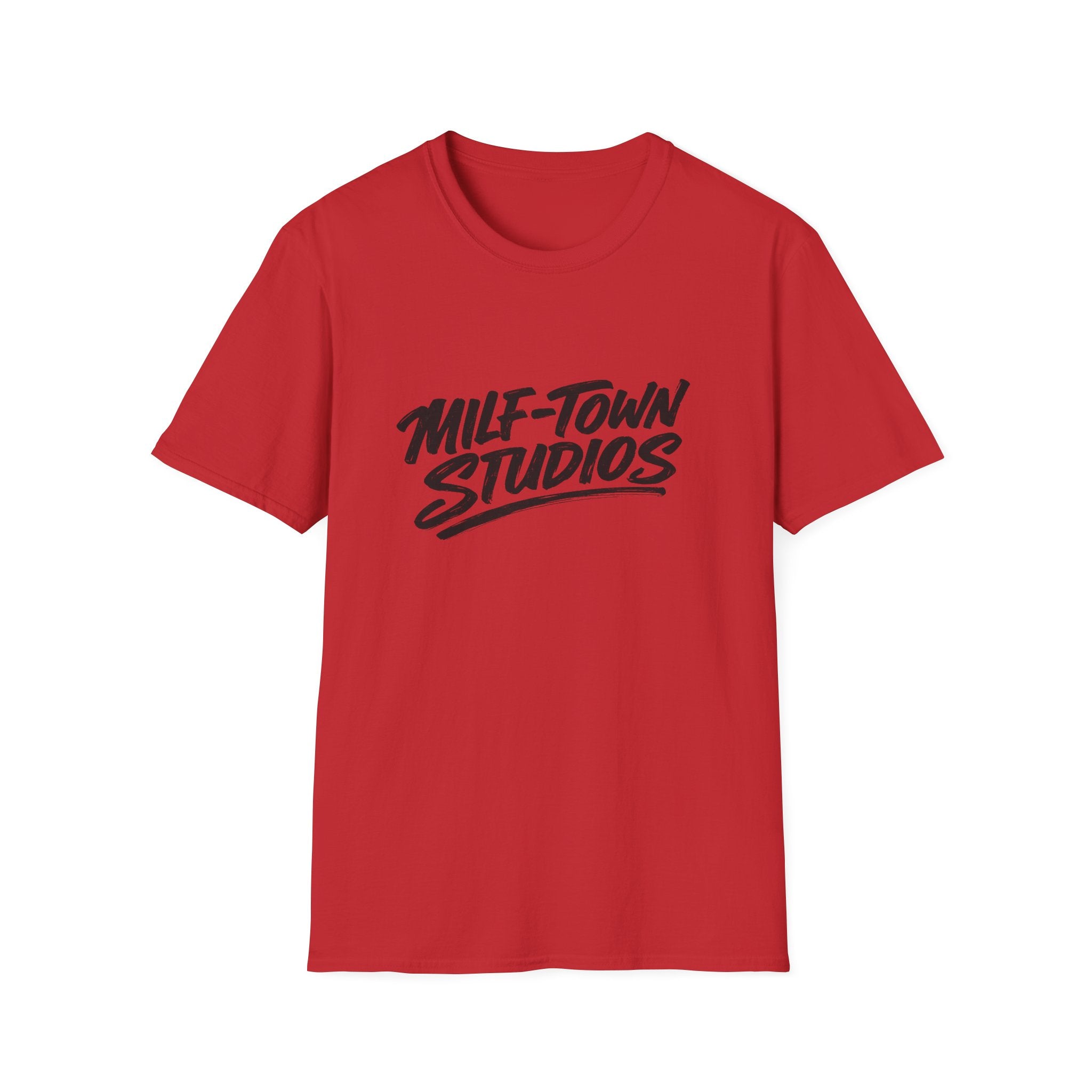 MILF-TOWN STUDIOS Minimalist Logo Tee – Creator Streetwear Graphic Shirt