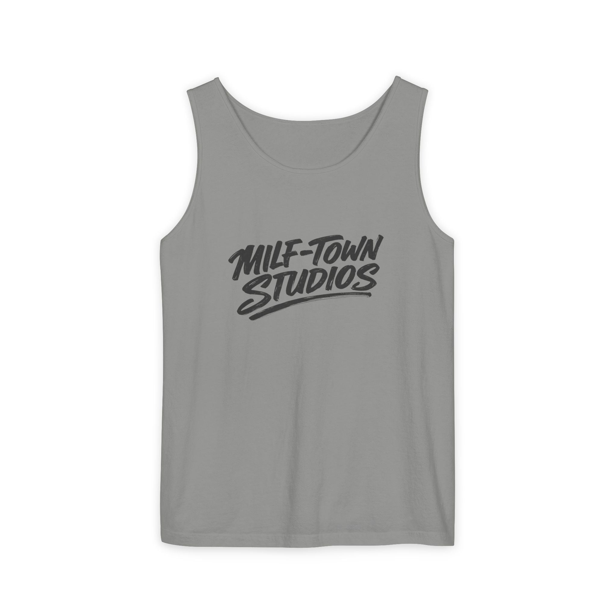MILF-TOWN STUDIOS Creator Tank Top – Audio Podcast Creative Content Apparel