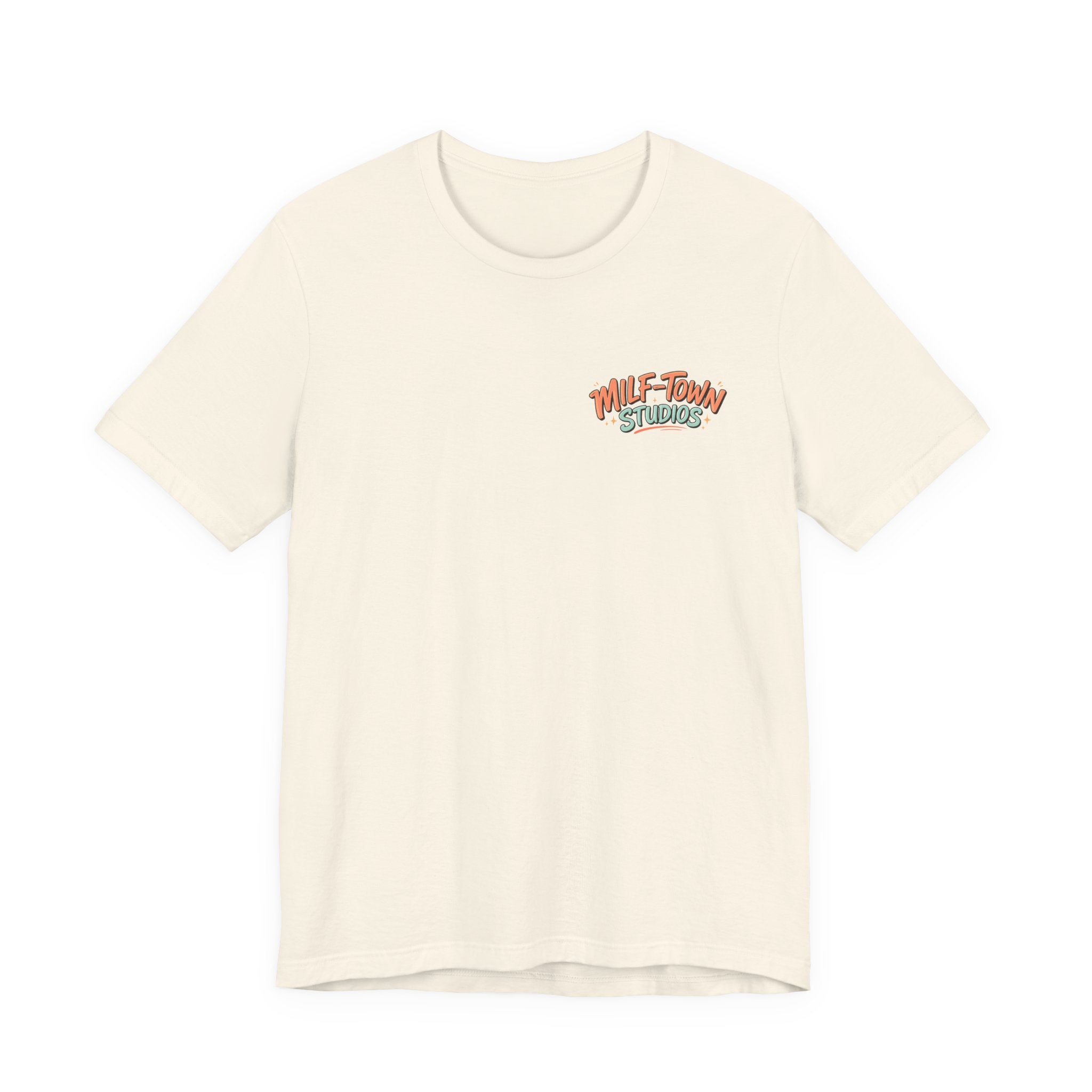 MILF-TOWN STUDIOS Retro Creator Tee – Podcast, Music & Content Creator Graphic Shirt