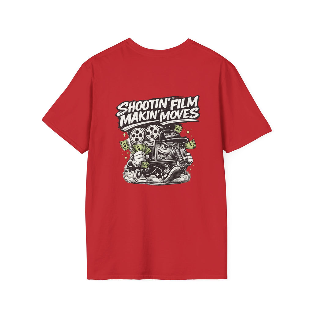 MILF-TOWN STUDIOS Creator Streetwear Shirt – Shootin’ Film Makin’ Moves” Graphic Tee