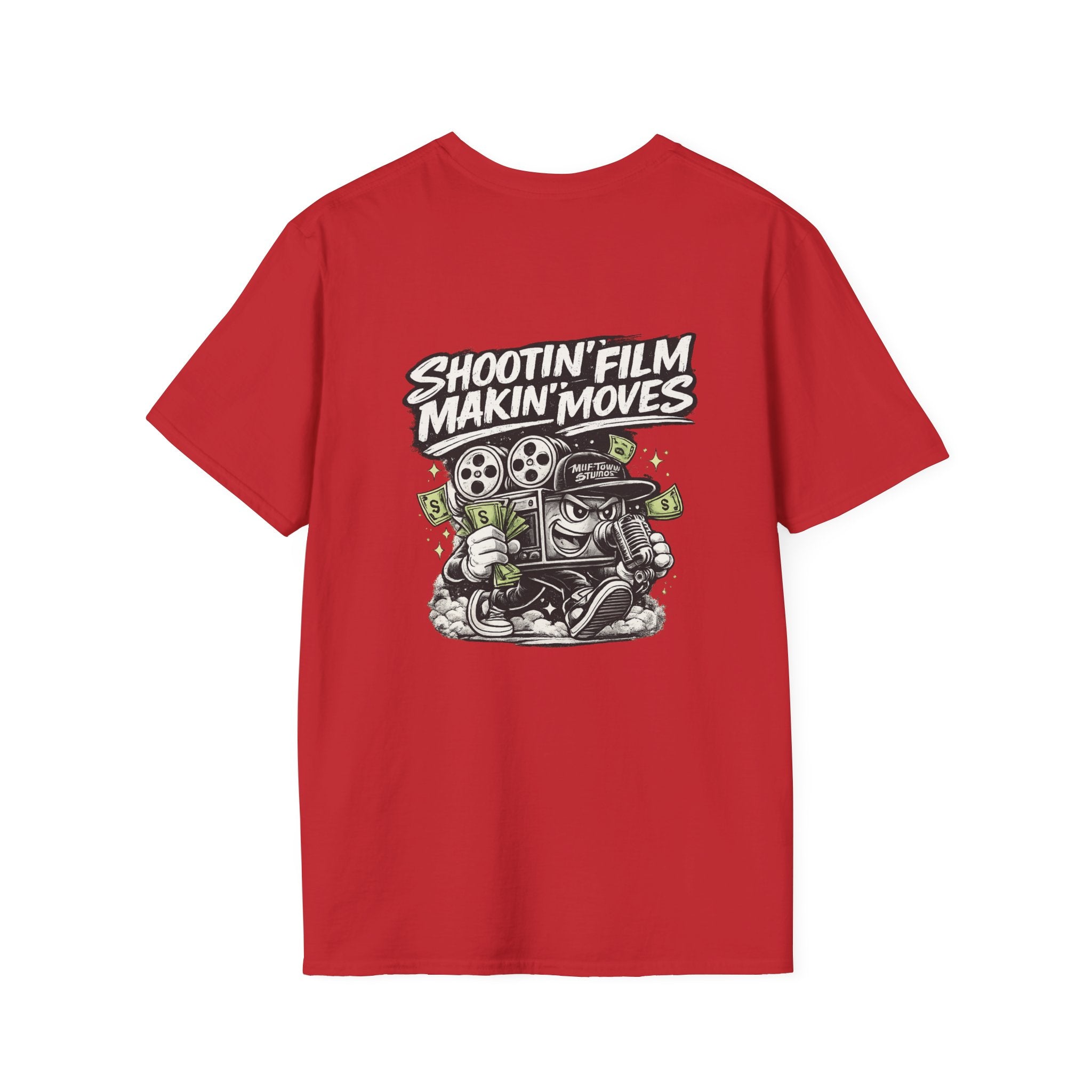 MILF-TOWN STUDIOS Creator Streetwear Shirt – Shootin’ Film Makin’ Moves” Graphic Tee