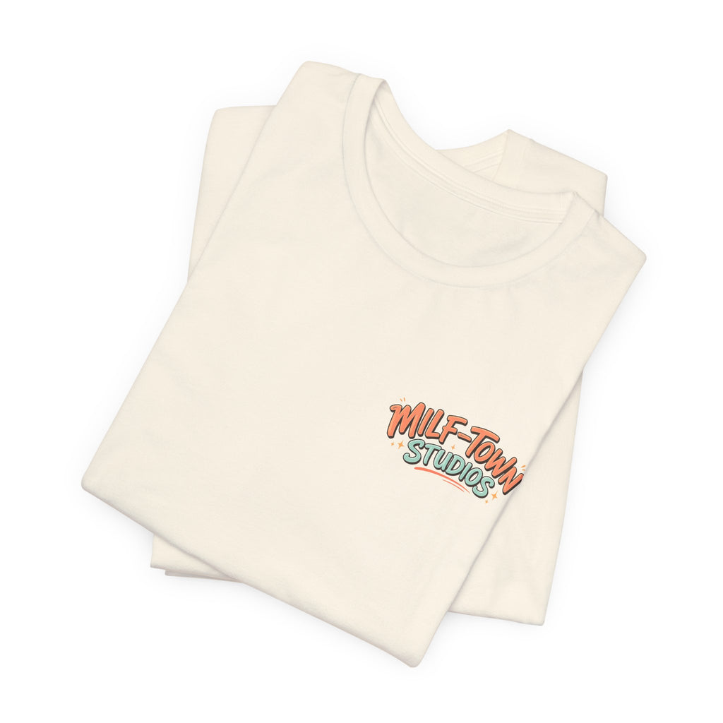 MILF-TOWN STUDIOS Retro Creator Tee – Podcast, Music & Content Creator Graphic Shirt