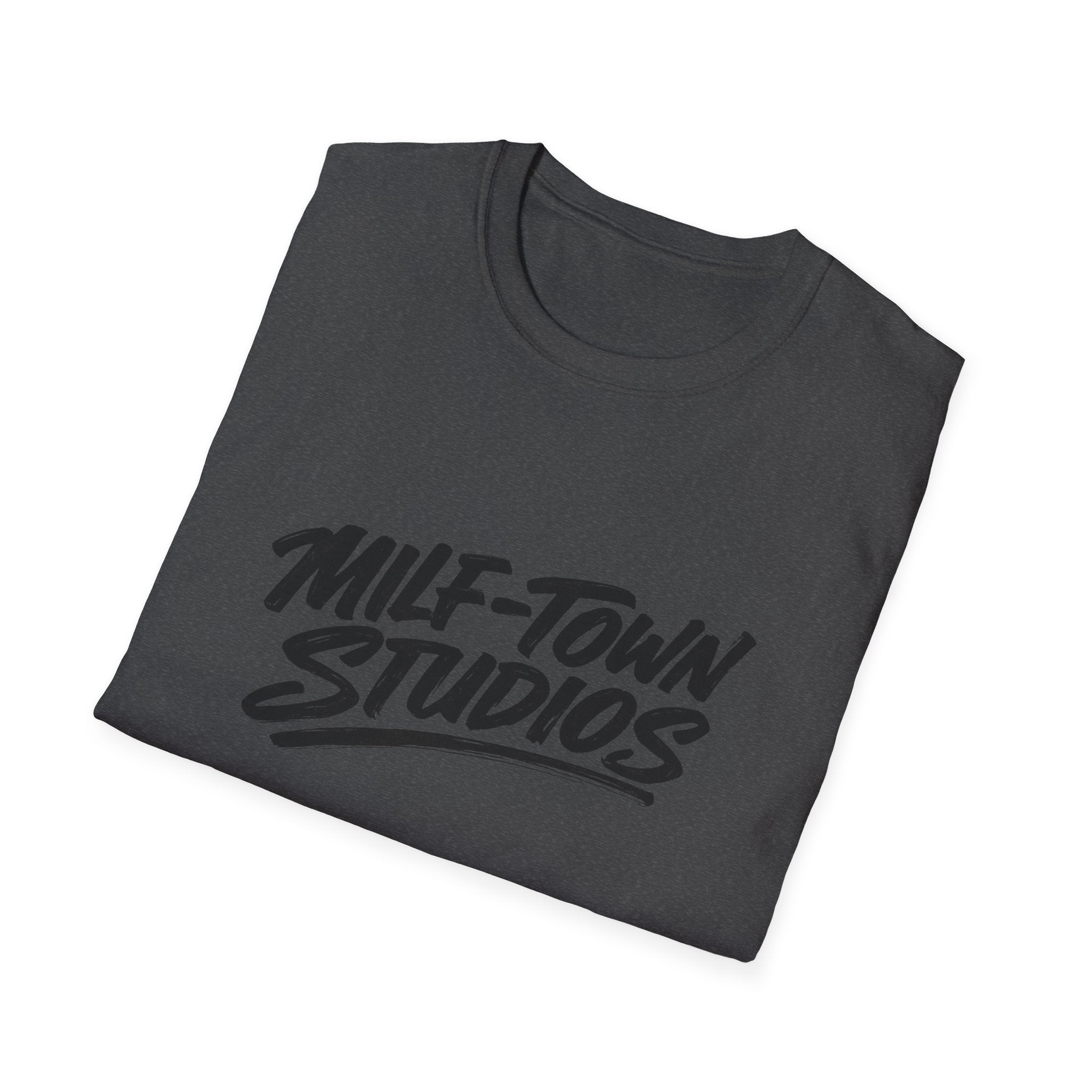 MILF-TOWN STUDIOS Minimalist Logo Tee – Creator Streetwear Graphic Shirt