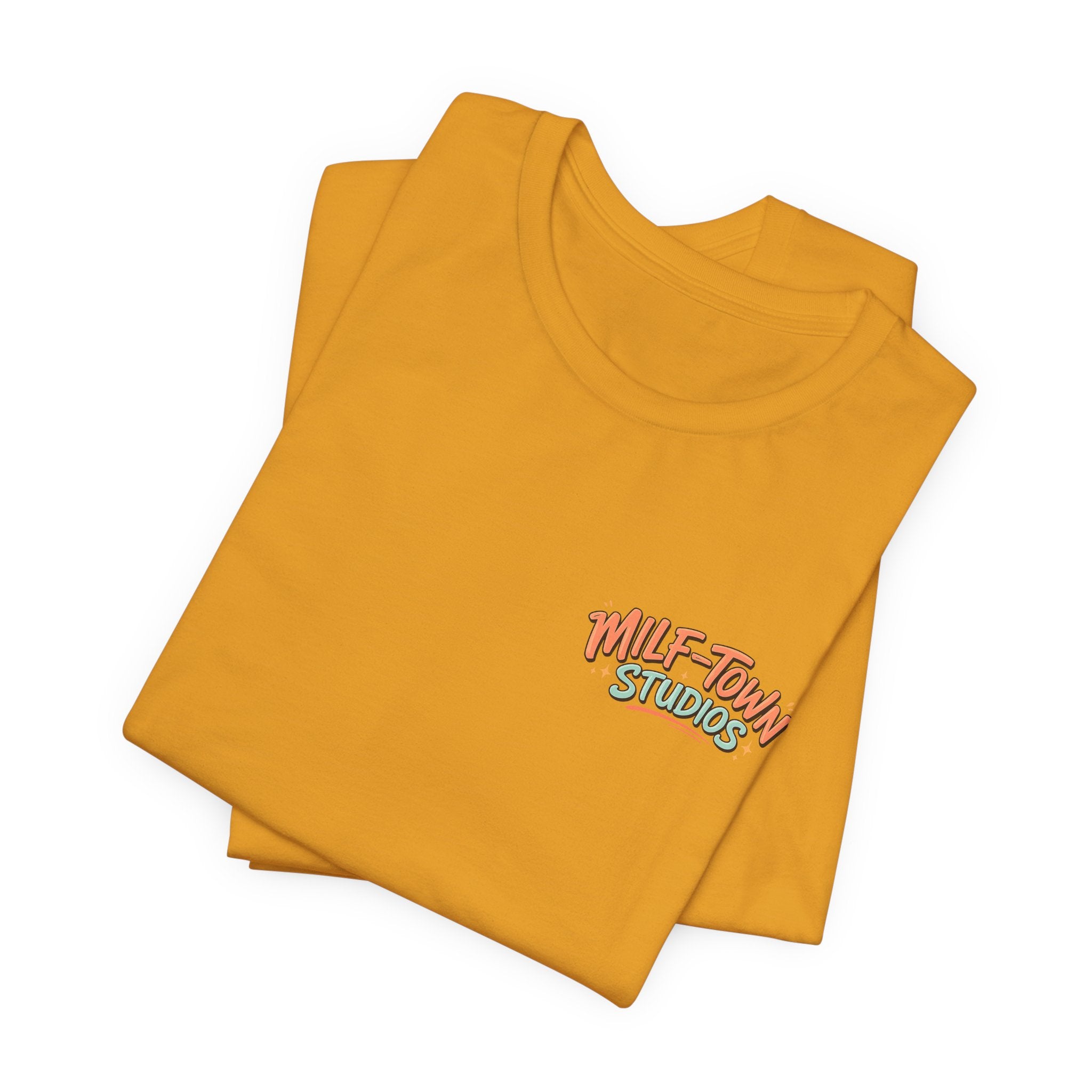 MILF-TOWN STUDIOS Retro Creator Tee – Podcast, Music & Content Creator Graphic Shirt