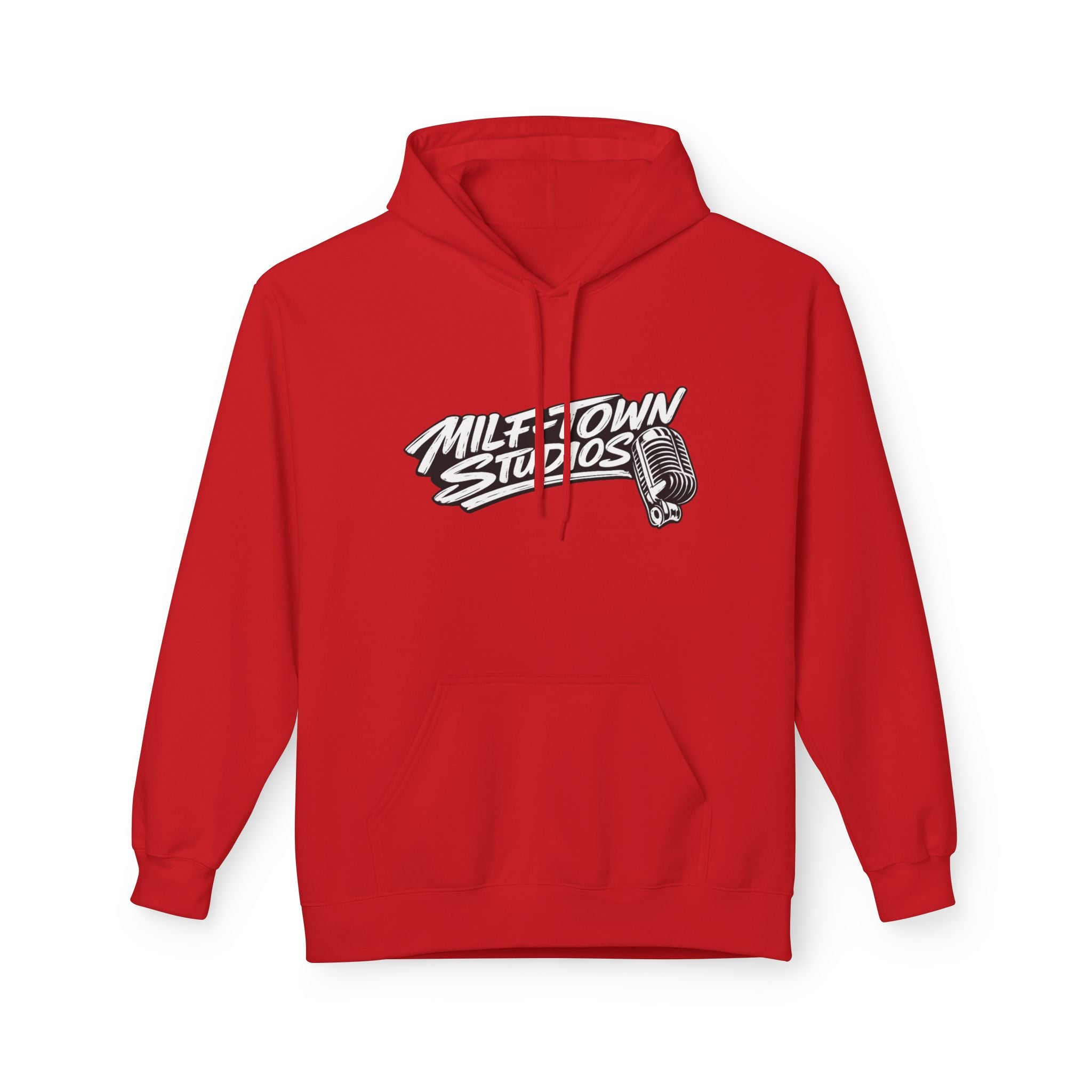 MILF-TOWN STUDIOS Vintage Mic Hoodie – Creator Streetwear Pullover
