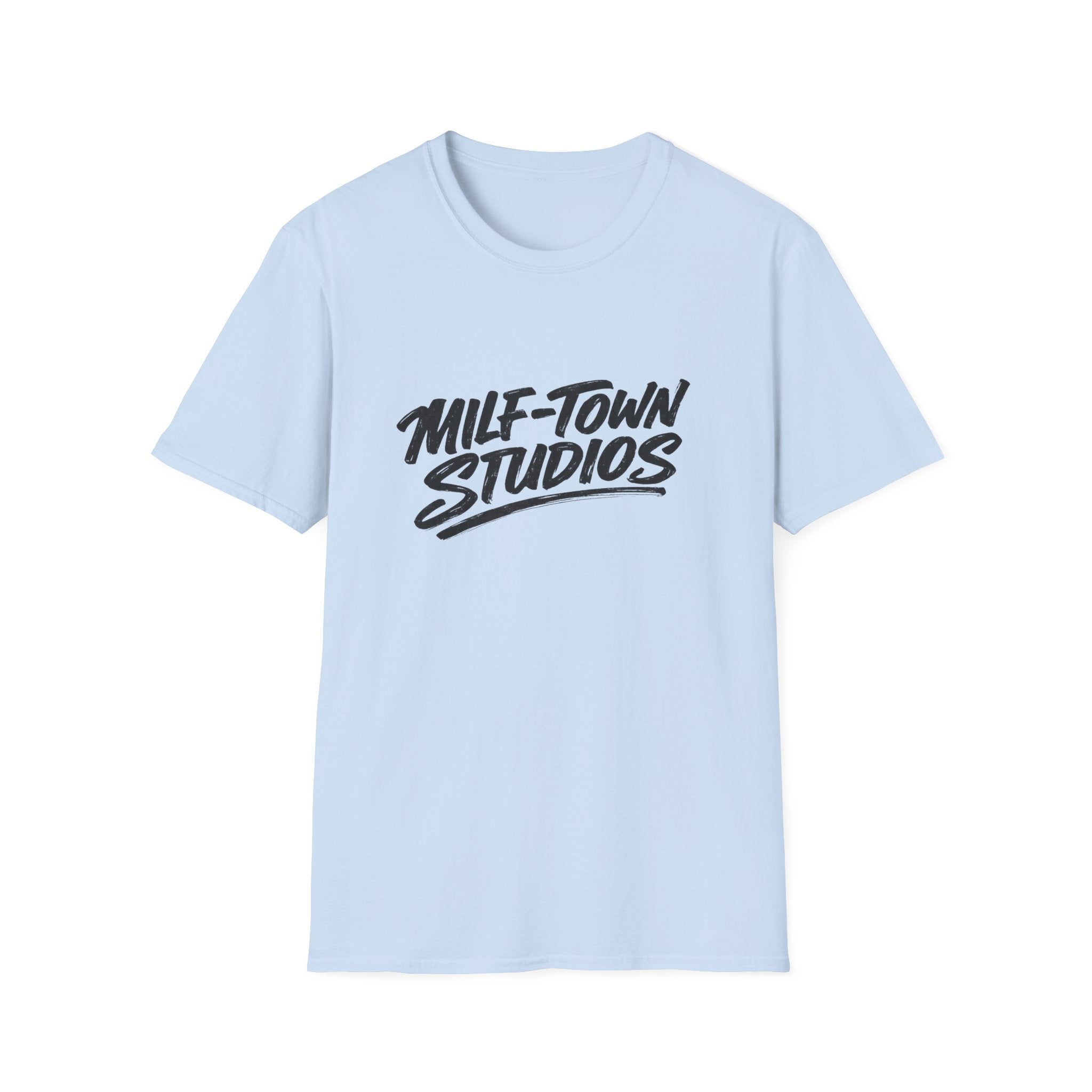 MILF-TOWN STUDIOS Minimalist Logo Tee – Creator Streetwear Graphic Shirt