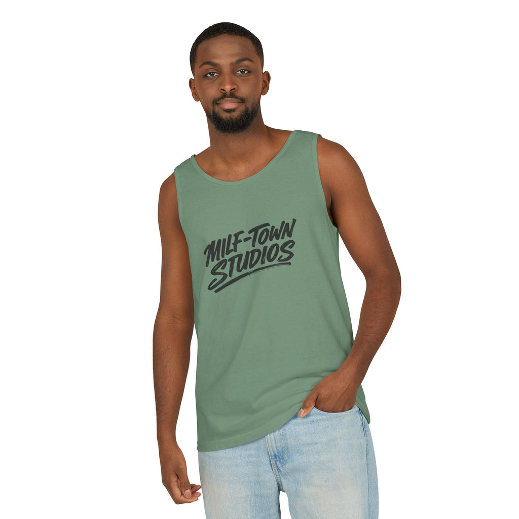 MILF-TOWN STUDIOS Creator Tank Top – Audio Podcast Creative Content Apparel
