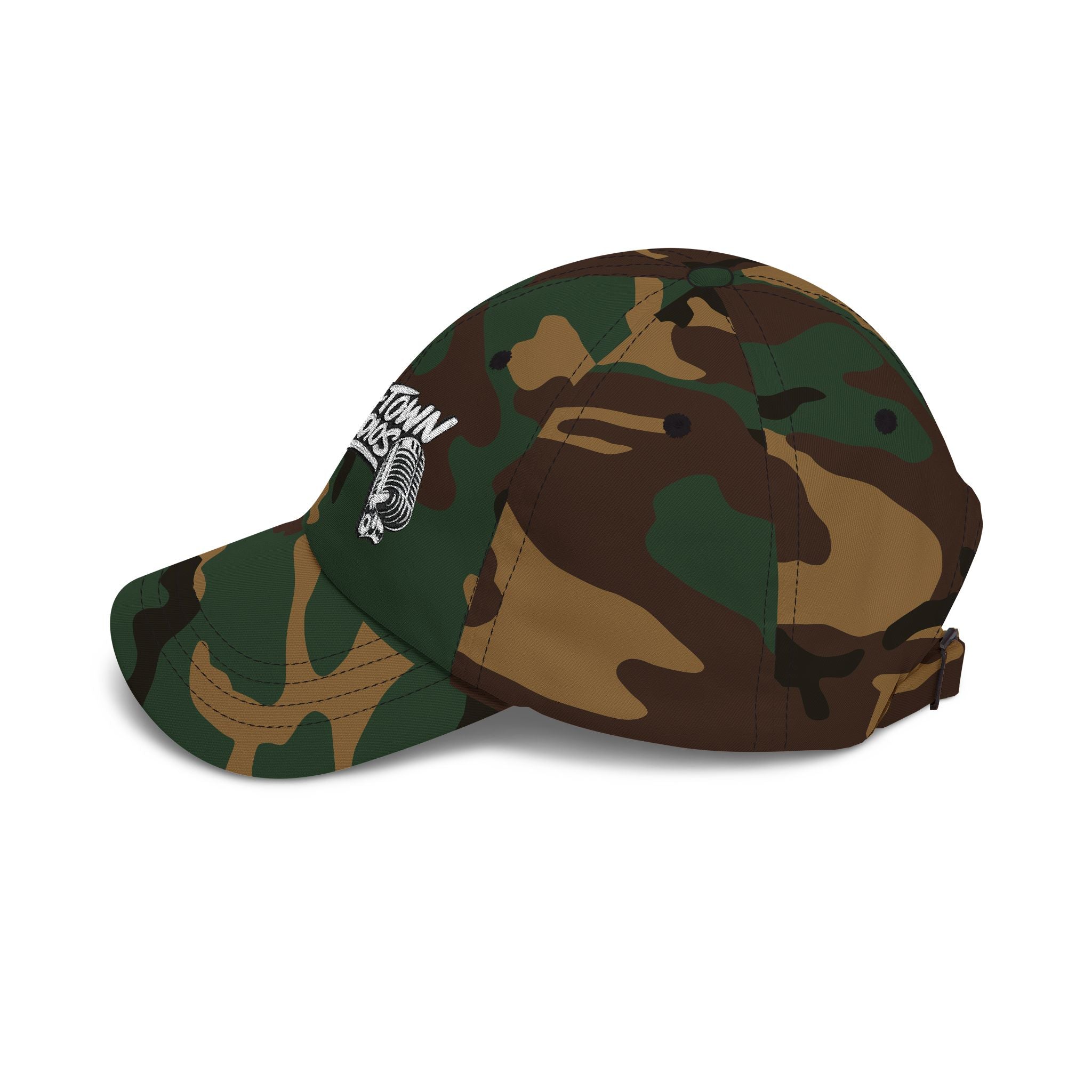 MILF-TOWN STUDIOS Vintage Mic Hat – Creator Podcast Streetwear Cap
