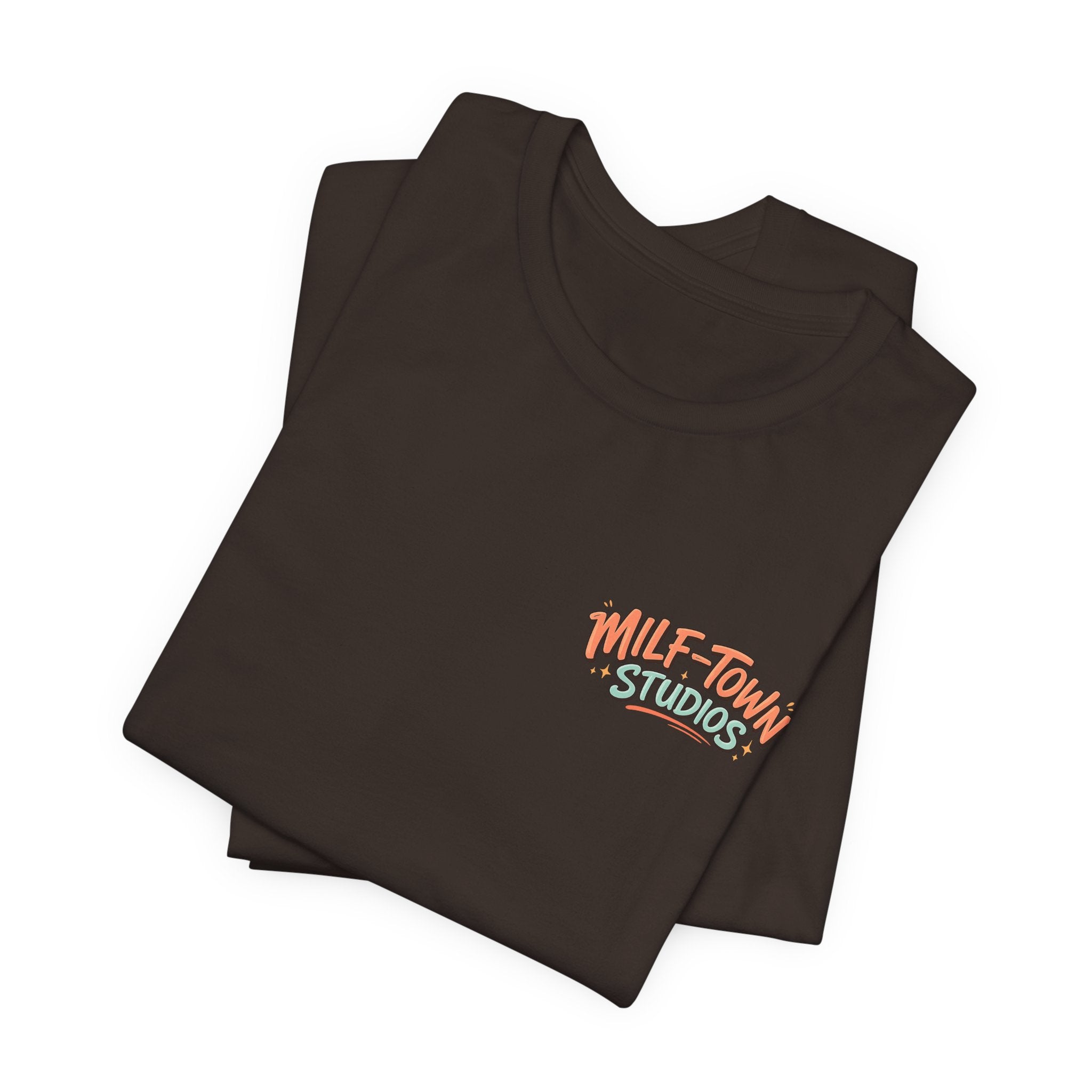 MILF-TOWN STUDIOS Retro Creator Tee – Podcast, Music & Content Creator Graphic Shirt