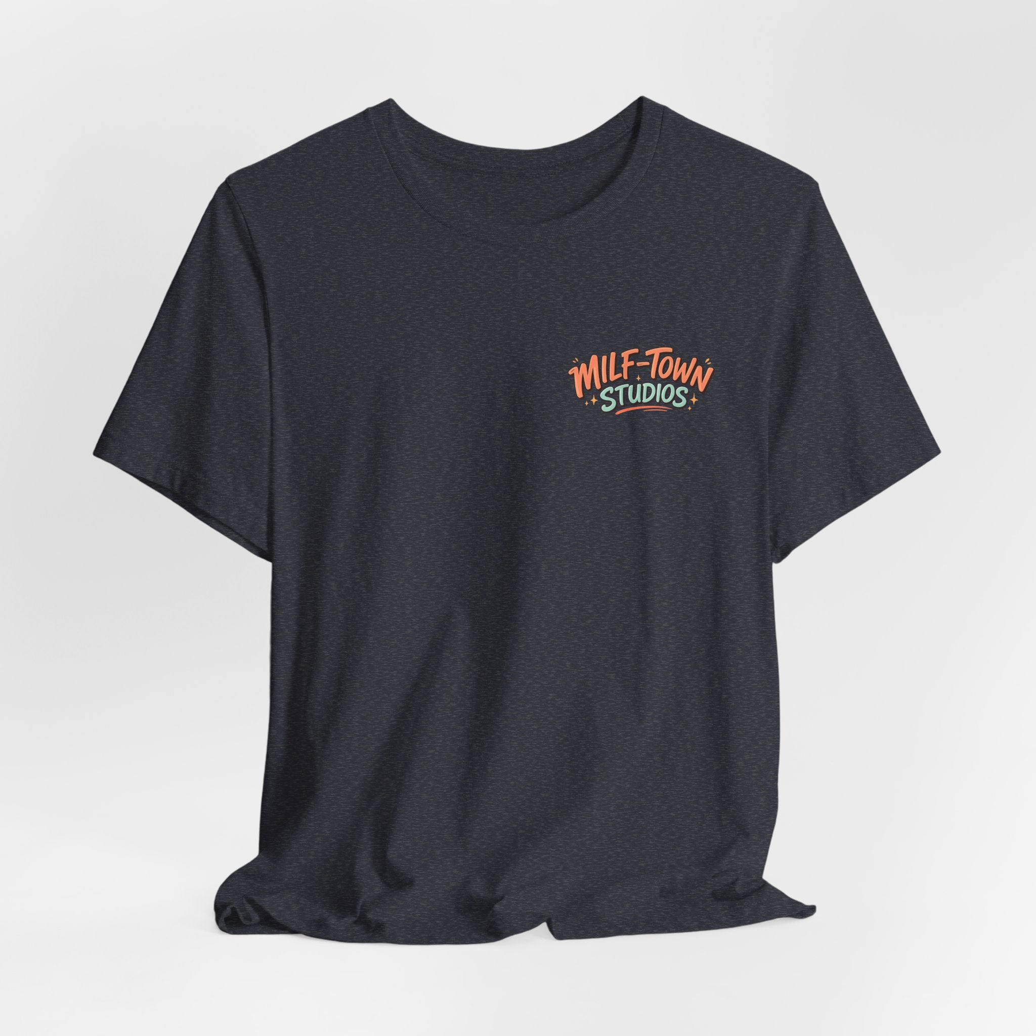 MILF-TOWN STUDIOS Retro Creator Tee – Podcast, Music & Content Creator Graphic Shirt
