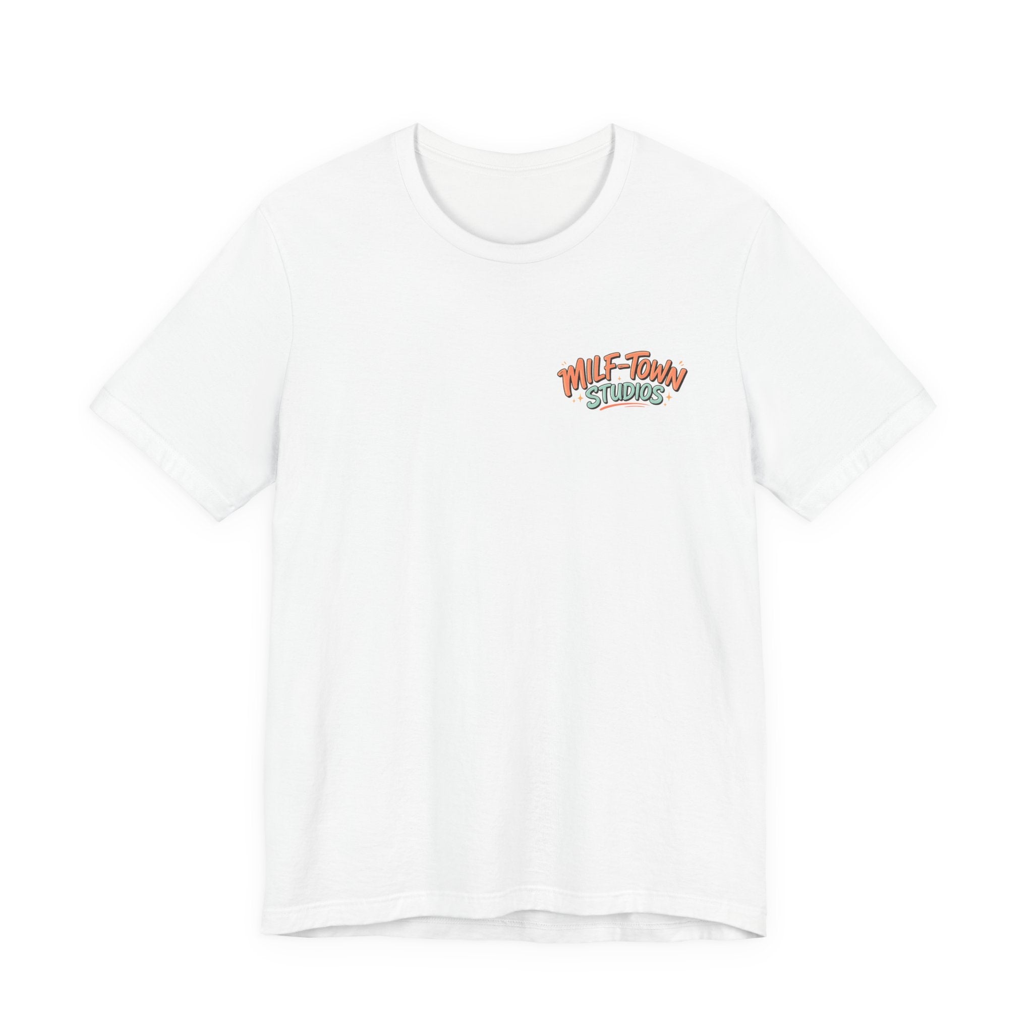 MILF-TOWN STUDIOS Retro Creator Tee – Podcast, Music & Content Creator Graphic Shirt