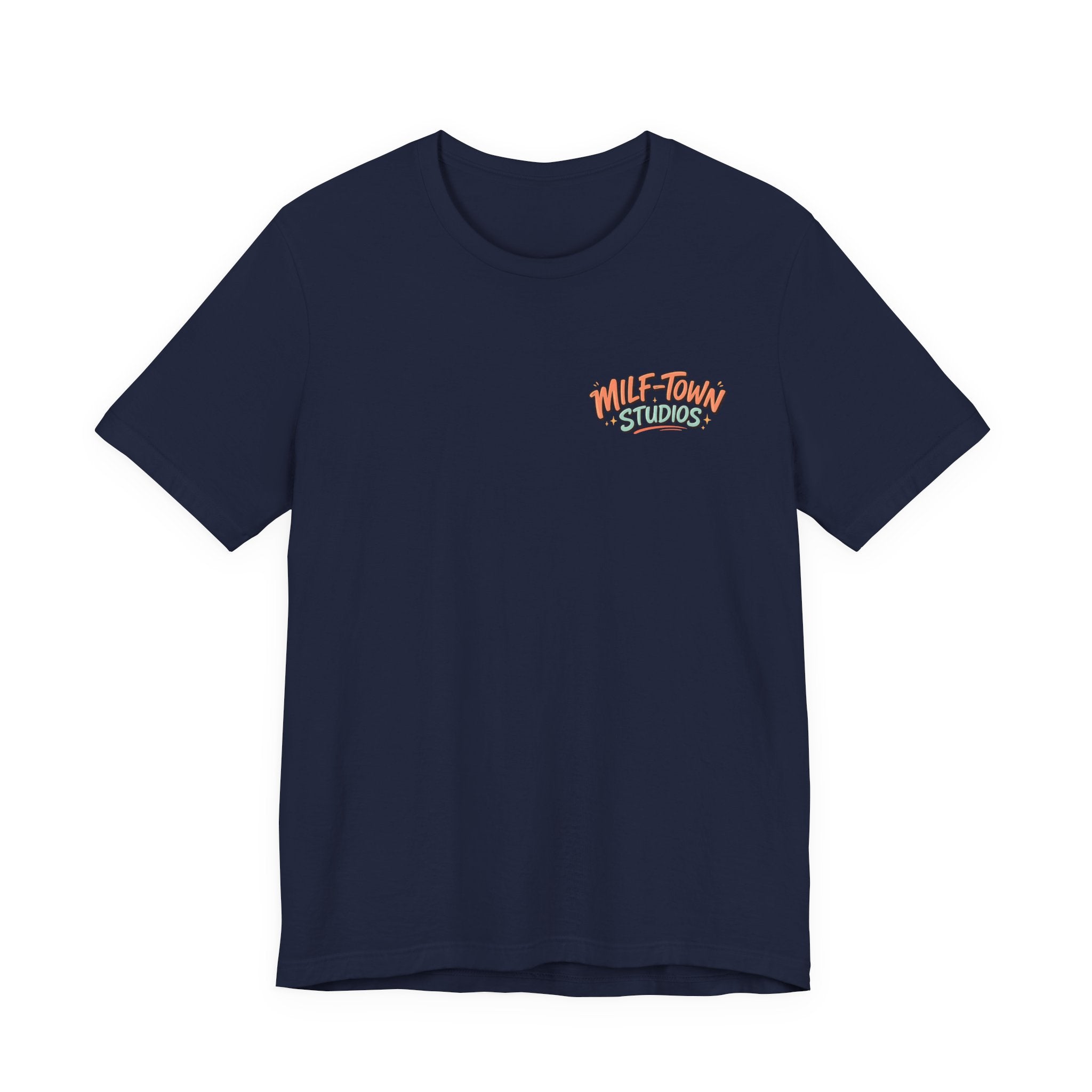 MILF-TOWN STUDIOS Retro Creator Tee – Podcast, Music & Content Creator Graphic Shirt