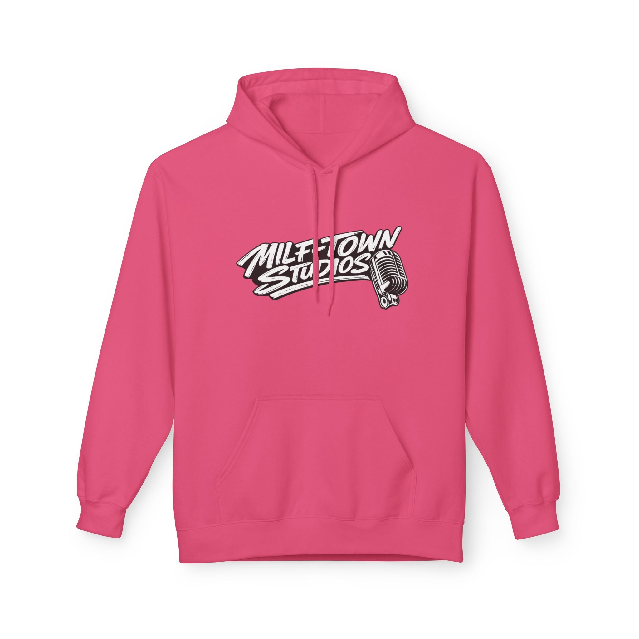 MILF-TOWN STUDIOS Vintage Mic Hoodie – Creator Streetwear Pullover