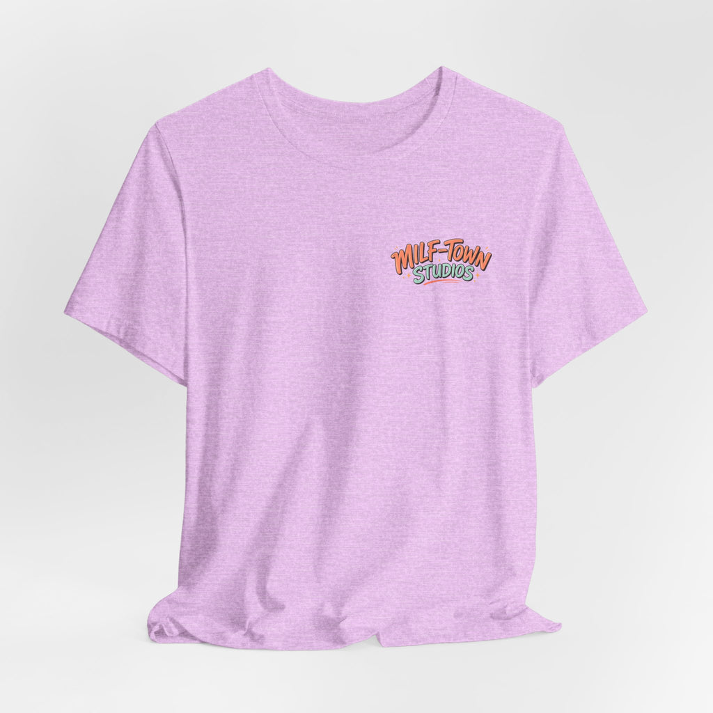 MILF-TOWN STUDIOS Retro Creator Tee – Podcast, Music & Content Creator Graphic Shirt