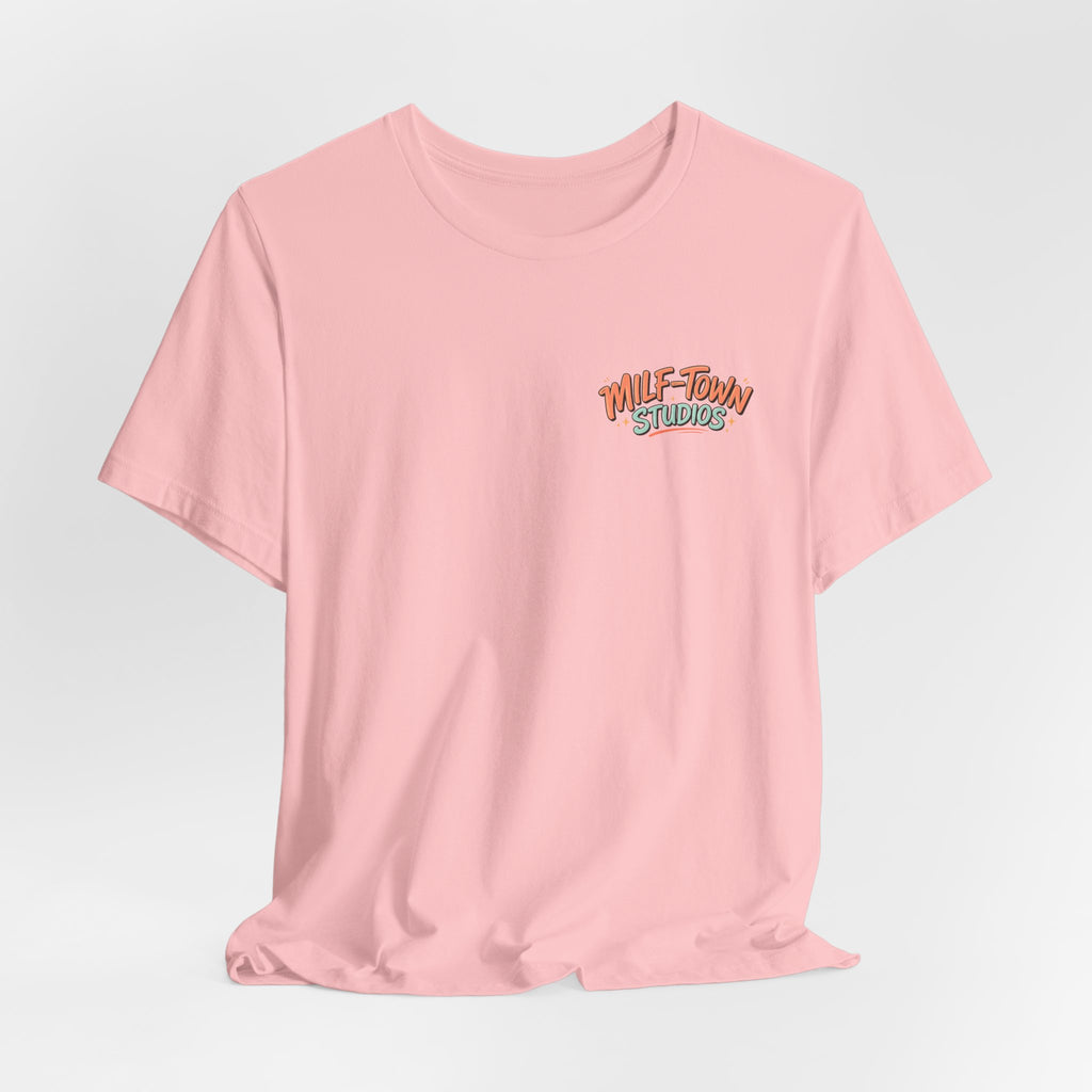 MILF-TOWN STUDIOS Retro Creator Tee – Podcast, Music & Content Creator Graphic Shirt