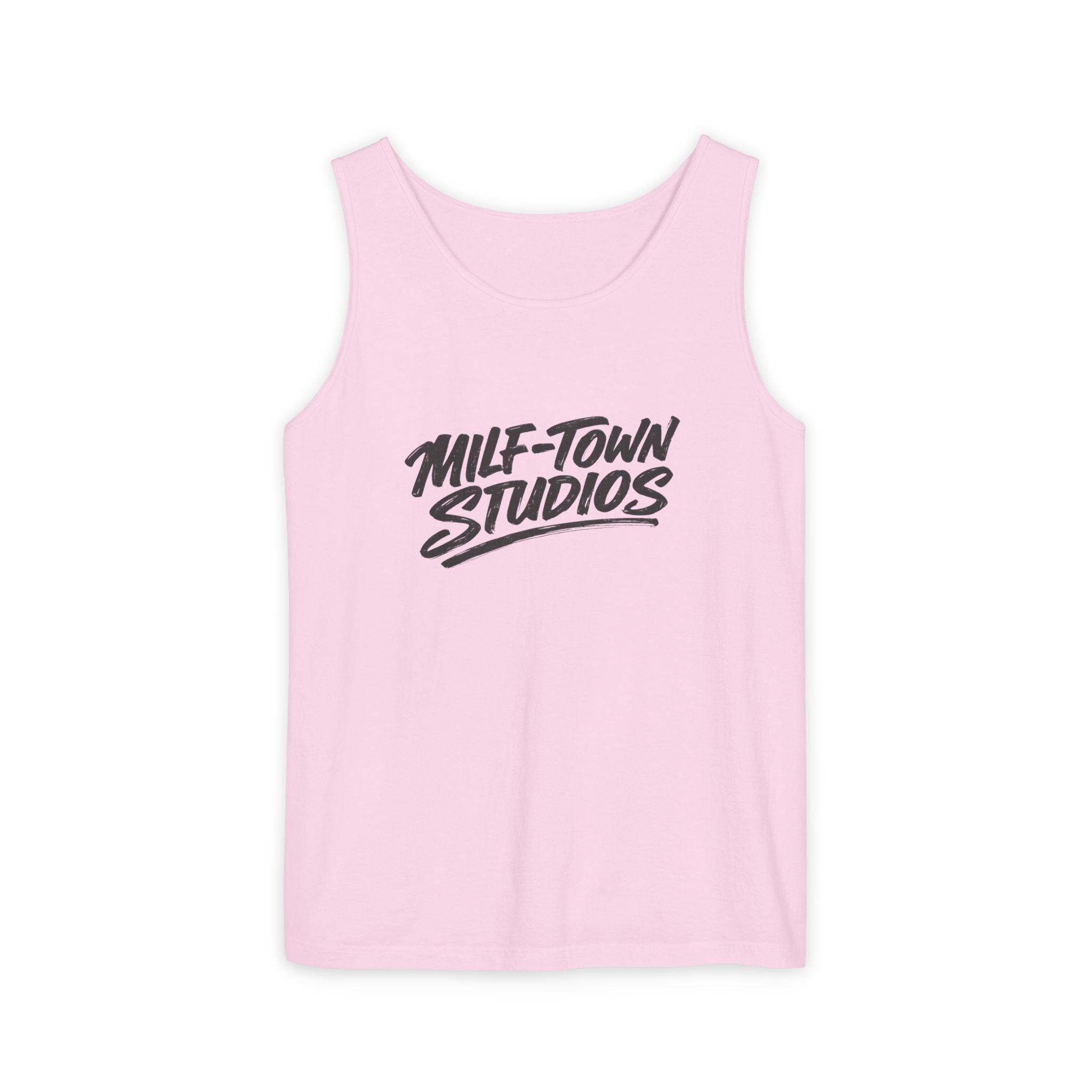 MILF-TOWN STUDIOS Creator Tank Top – Audio Podcast Creative Content Apparel