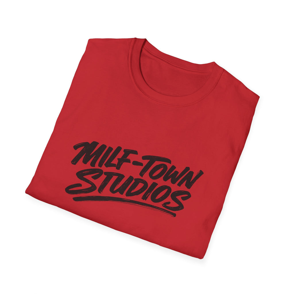 MILF-TOWN STUDIOS Minimalist Logo Tee – Creator Streetwear Graphic Shirt