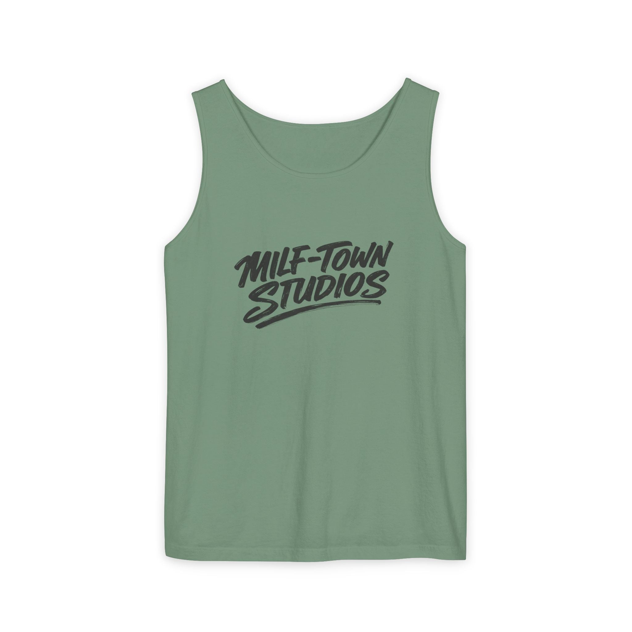 MILF-TOWN STUDIOS Creator Tank Top – Audio Podcast Creative Content Apparel