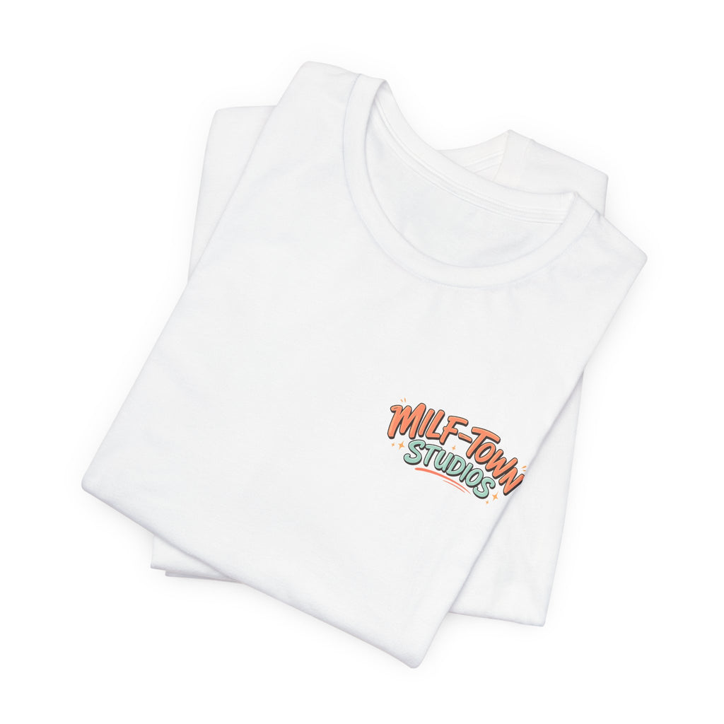 MILF-TOWN STUDIOS Retro Creator Tee – Podcast, Music & Content Creator Graphic Shirt