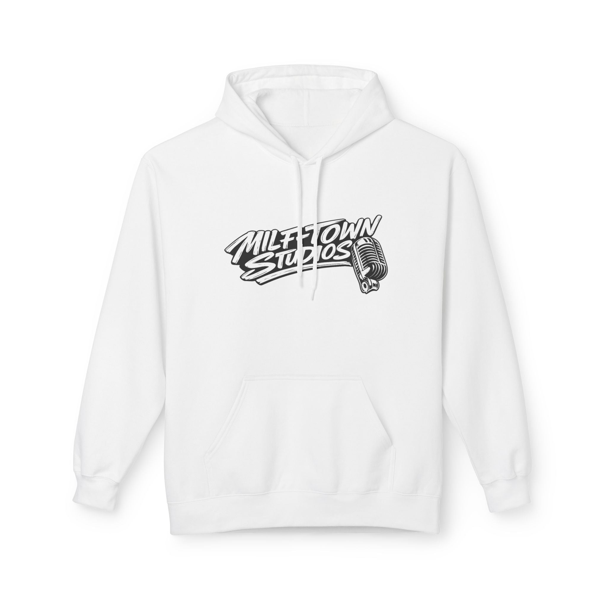 MILF-TOWN STUDIOS Vintage Mic Hoodie – Creator Streetwear Pullover