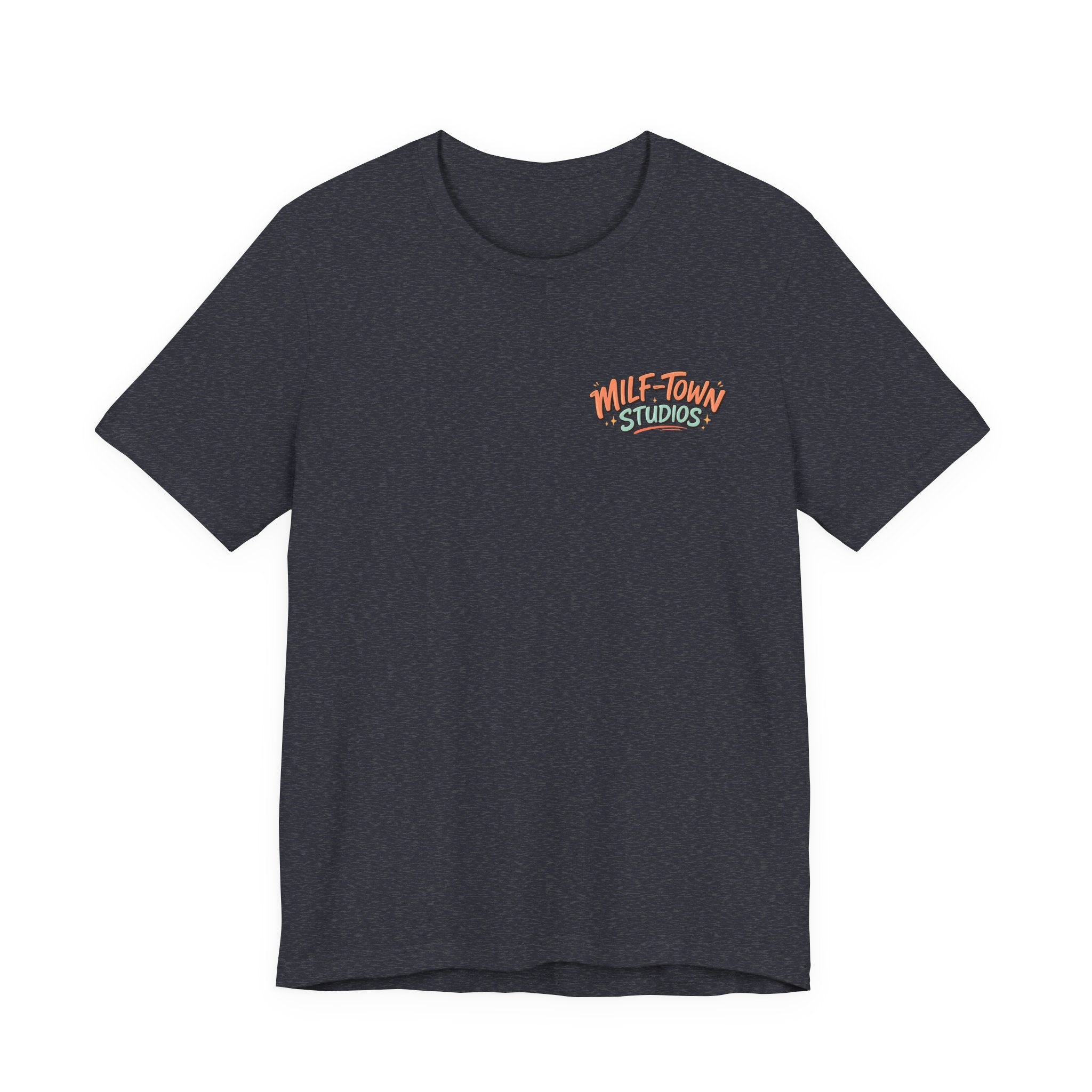 MILF-TOWN STUDIOS Retro Creator Tee – Podcast, Music & Content Creator Graphic Shirt