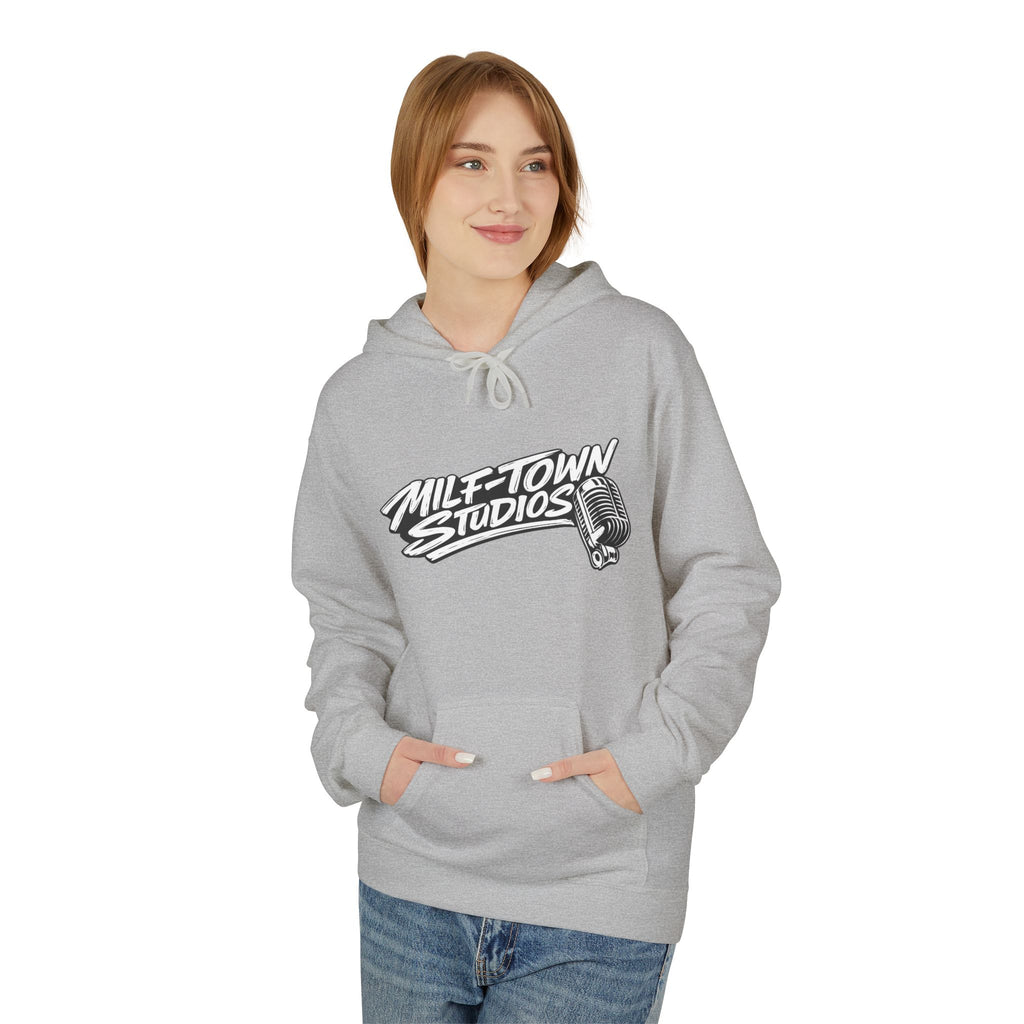 MILF-TOWN STUDIOS Vintage Mic Hoodie – Creator Streetwear Pullover