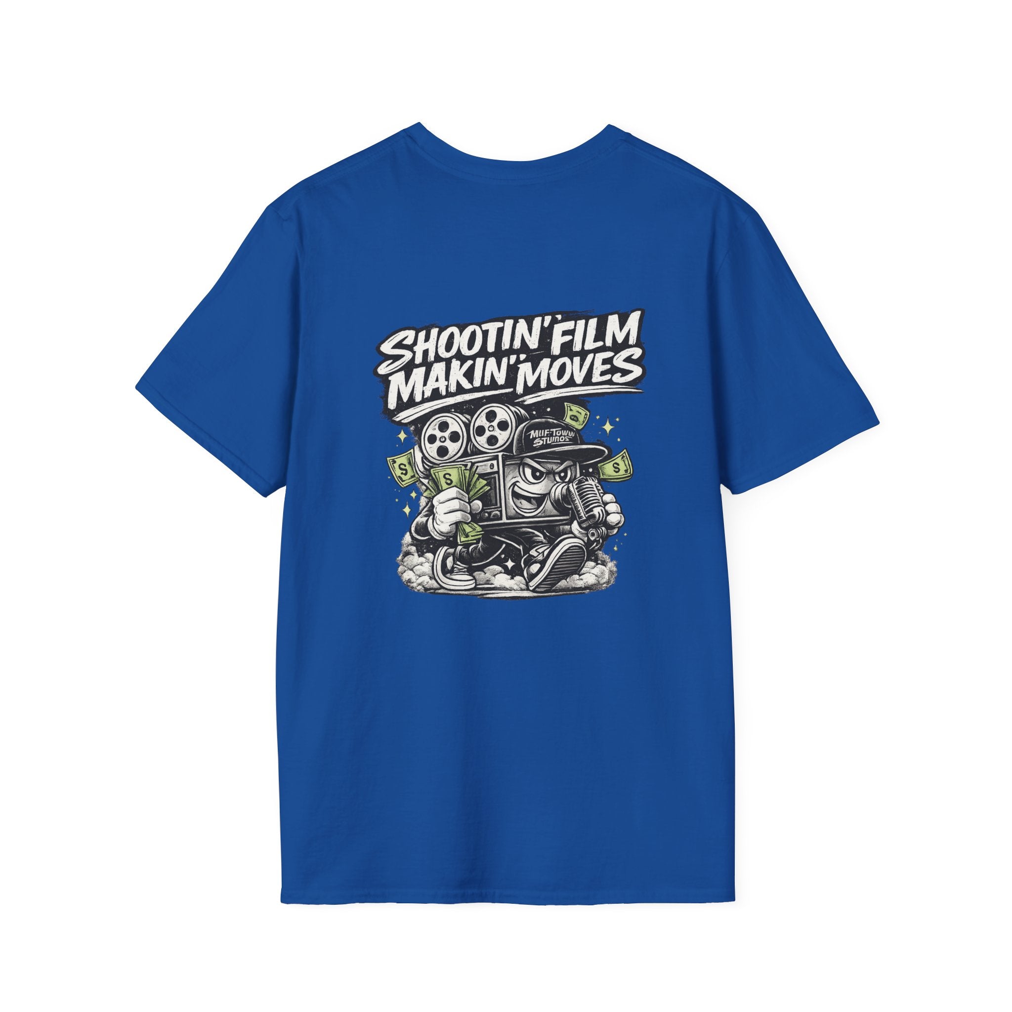 MILF-TOWN STUDIOS Creator Streetwear Shirt – Shootin’ Film Makin’ Moves” Graphic Tee