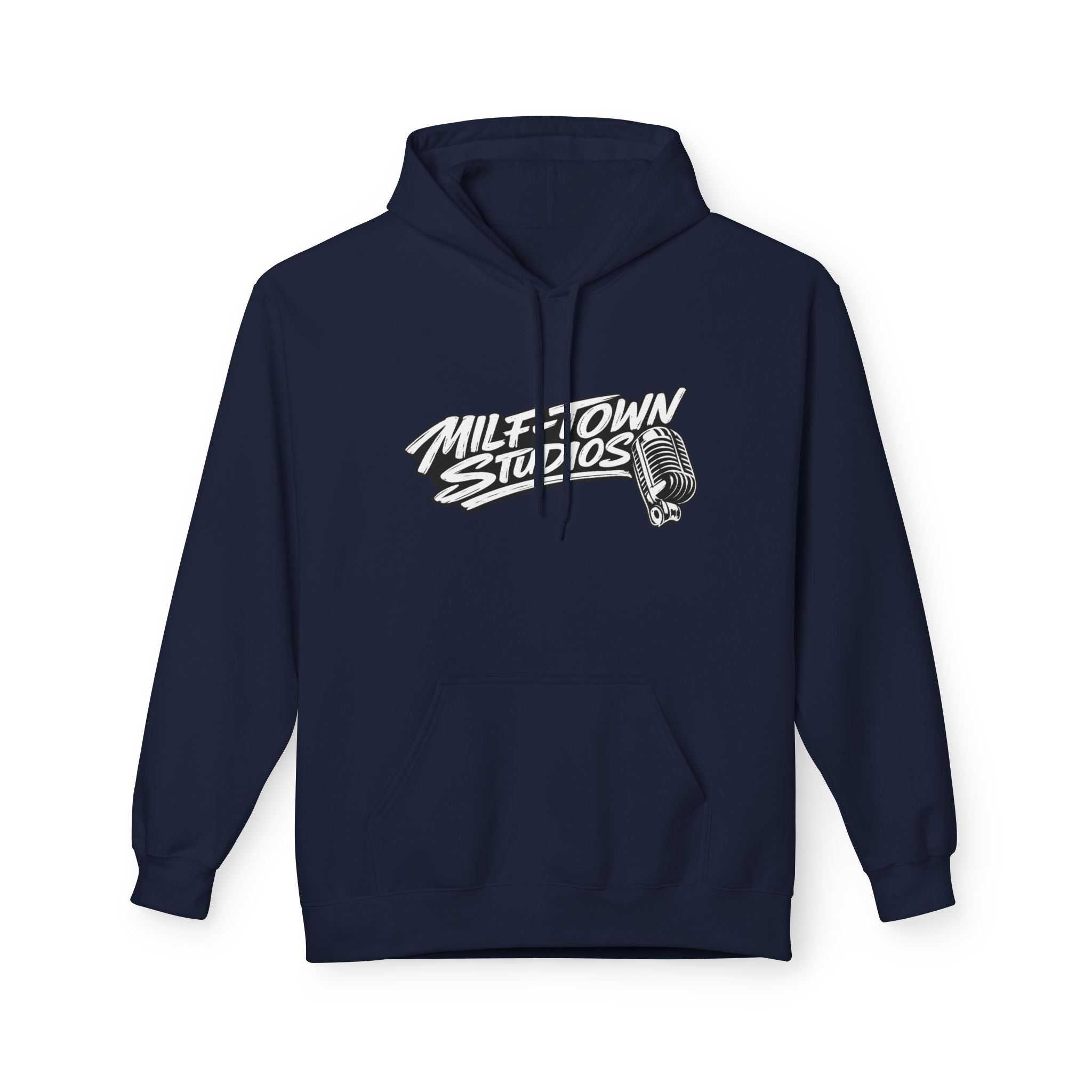 MILF-TOWN STUDIOS Vintage Mic Hoodie – Creator Streetwear Pullover