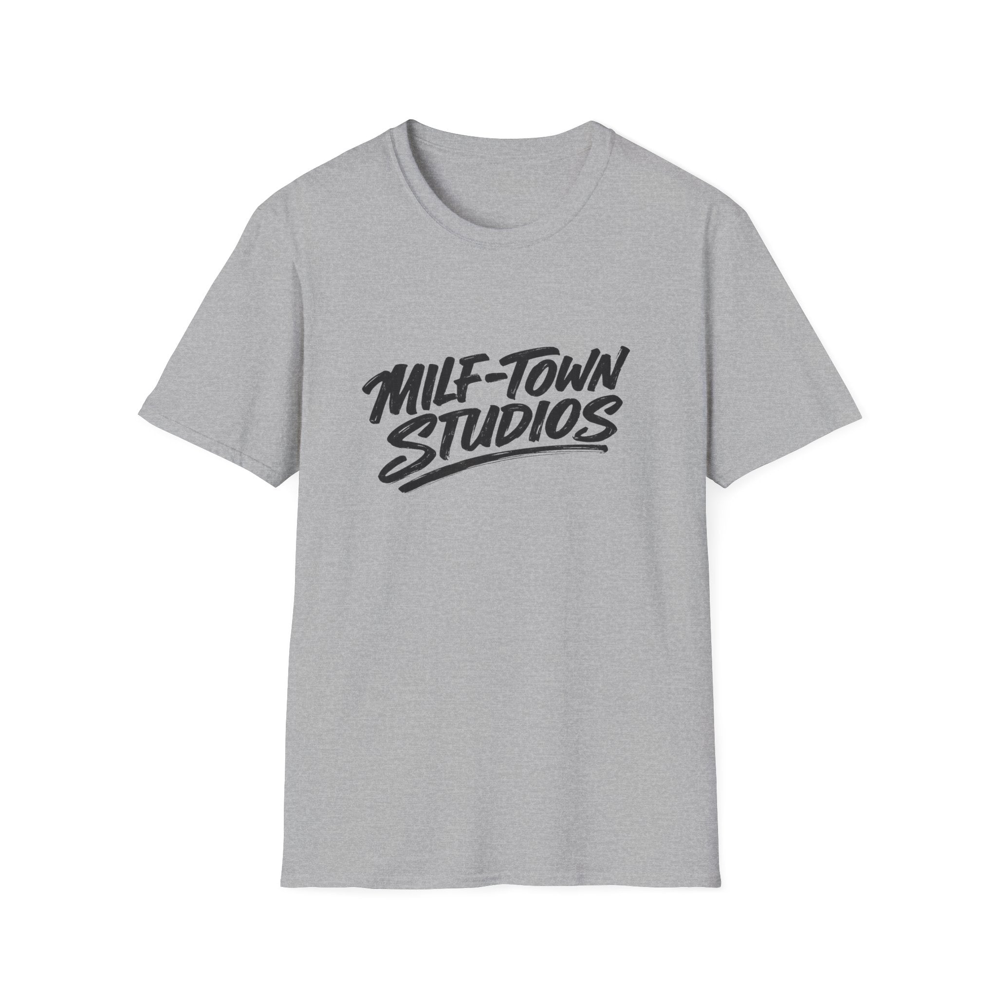 MILF-TOWN STUDIOS Minimalist Logo Tee – Creator Streetwear Graphic Shirt