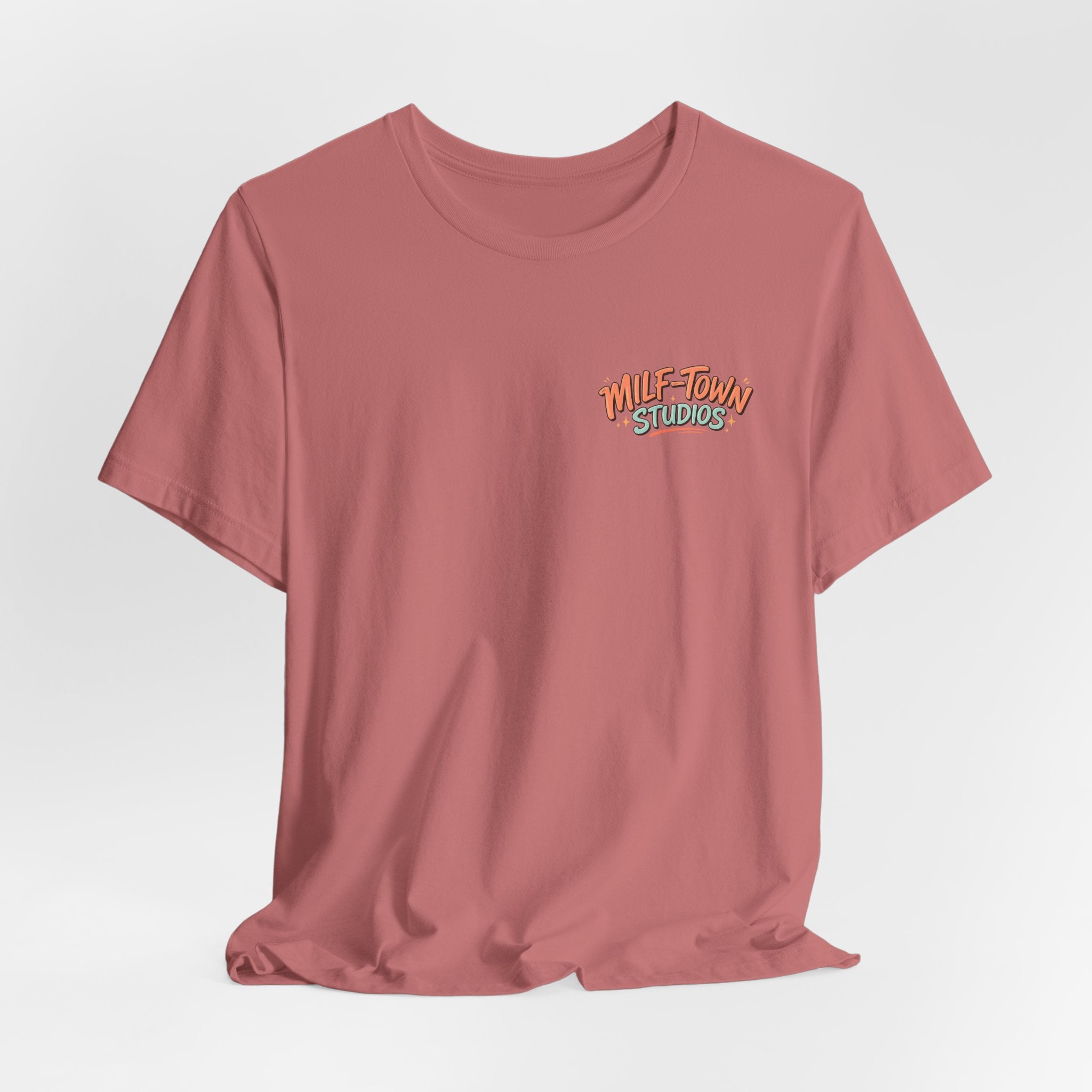 MILF-TOWN STUDIOS Retro Creator Tee – Podcast, Music & Content Creator Graphic Shirt